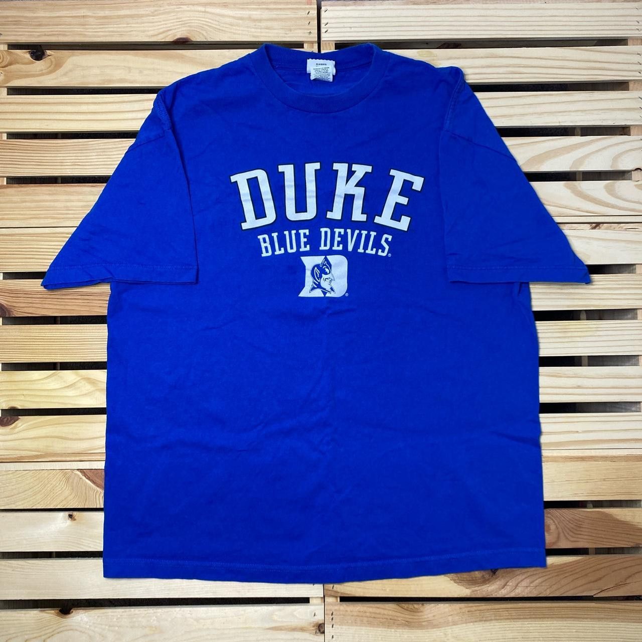 Foot Locker Vintage Duke University Blue Devils Blue College Tee Size XL Size US XL / EU 56 / 4 - 1 Thumbnail