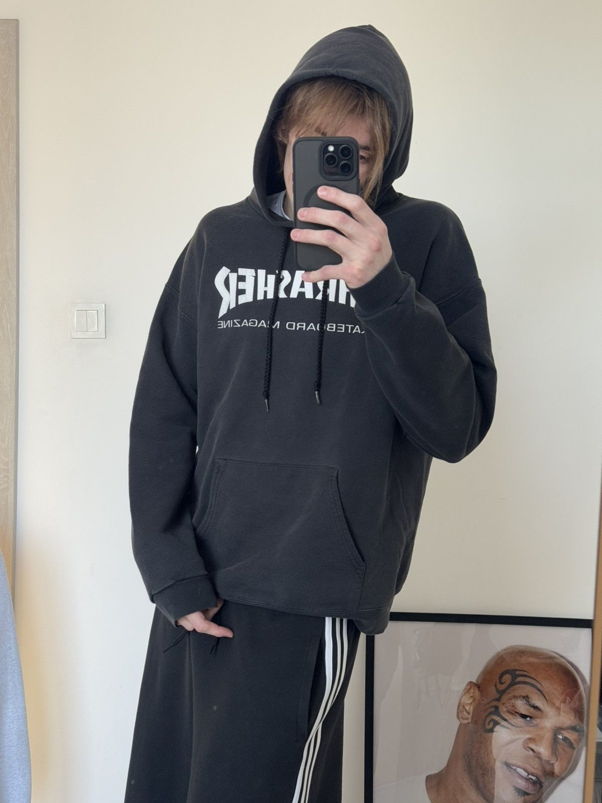 JNCO Vintage Thrasher Skate And Destroy Oversized Boxy Fit hoodie Size US M / EU 48-50 / 2 - 12 Thumbnail