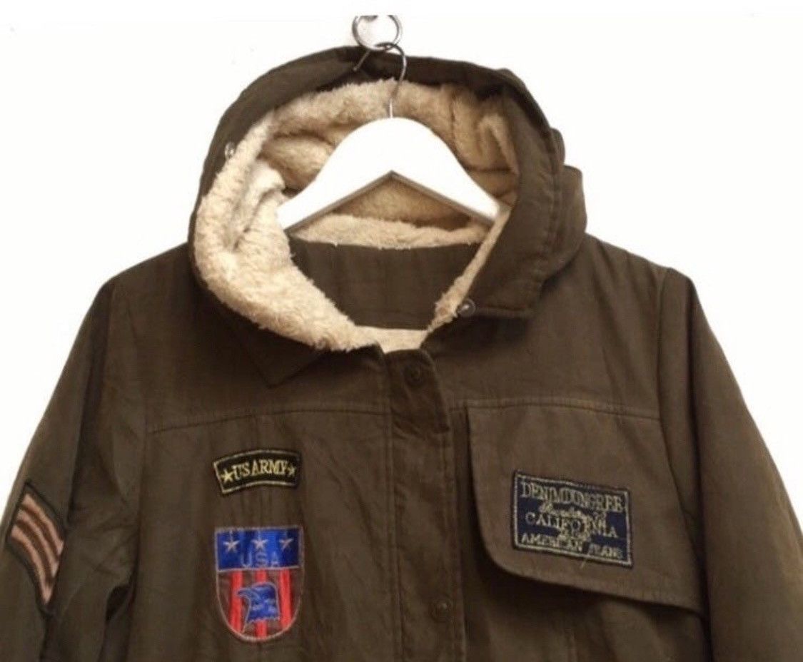 Vintage Giorgio Armani Military Winter Hoodies Jacket Size M / US 6-8 / IT 42-44 - 5 Thumbnail