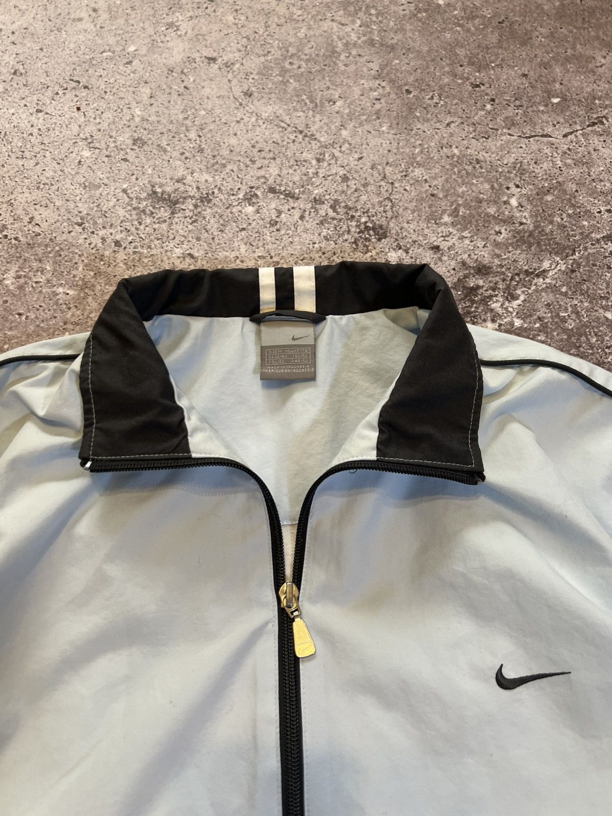 Nike Vintage Nike Baby Blue track jacket drill size M logo Size US M / EU 48-50 / 2 - 11 Thumbnail