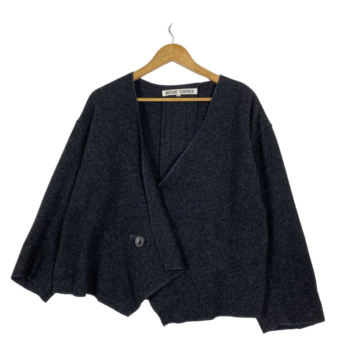 Japanese Brand × Vintage Move Caree woo cardigan jacket Size L / US 10 / IT 46 - 2 Thumbnail