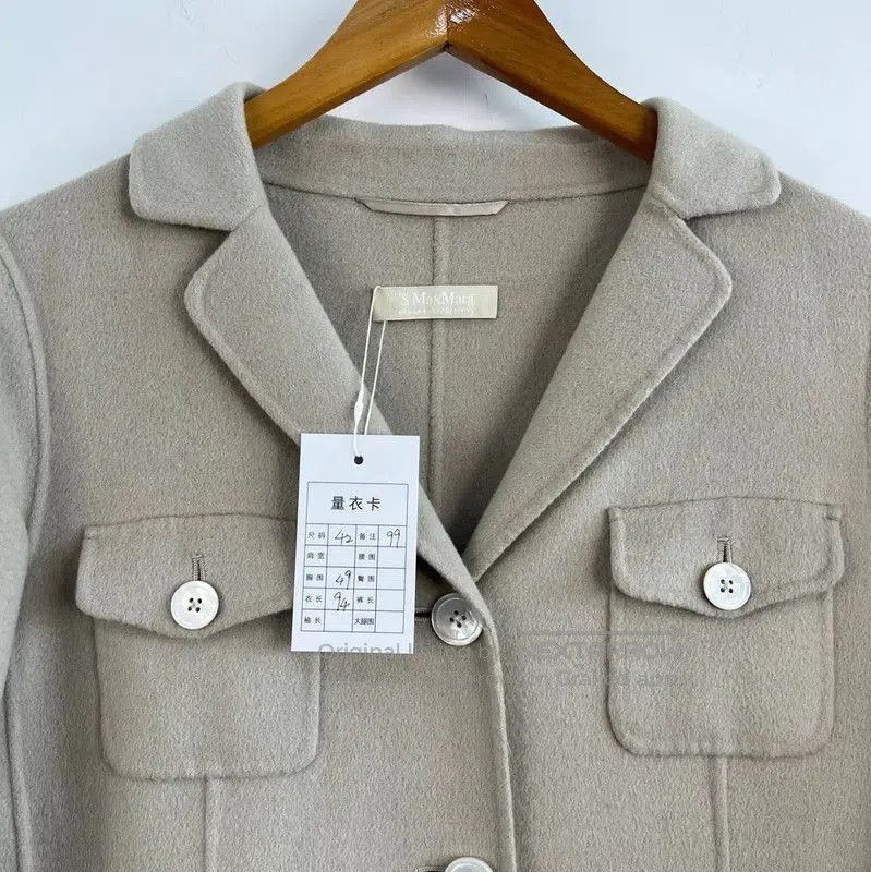 Max Mara MaxMara Cream Cashmere Women's Coat . Size L / US 10 / IT 46 - 3 Thumbnail
