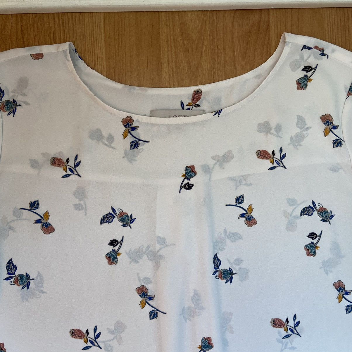Loft LOFT Women’s Floral Blouse Size XL Size XL / US 12-14 / IT 48-50 - 3 Thumbnail