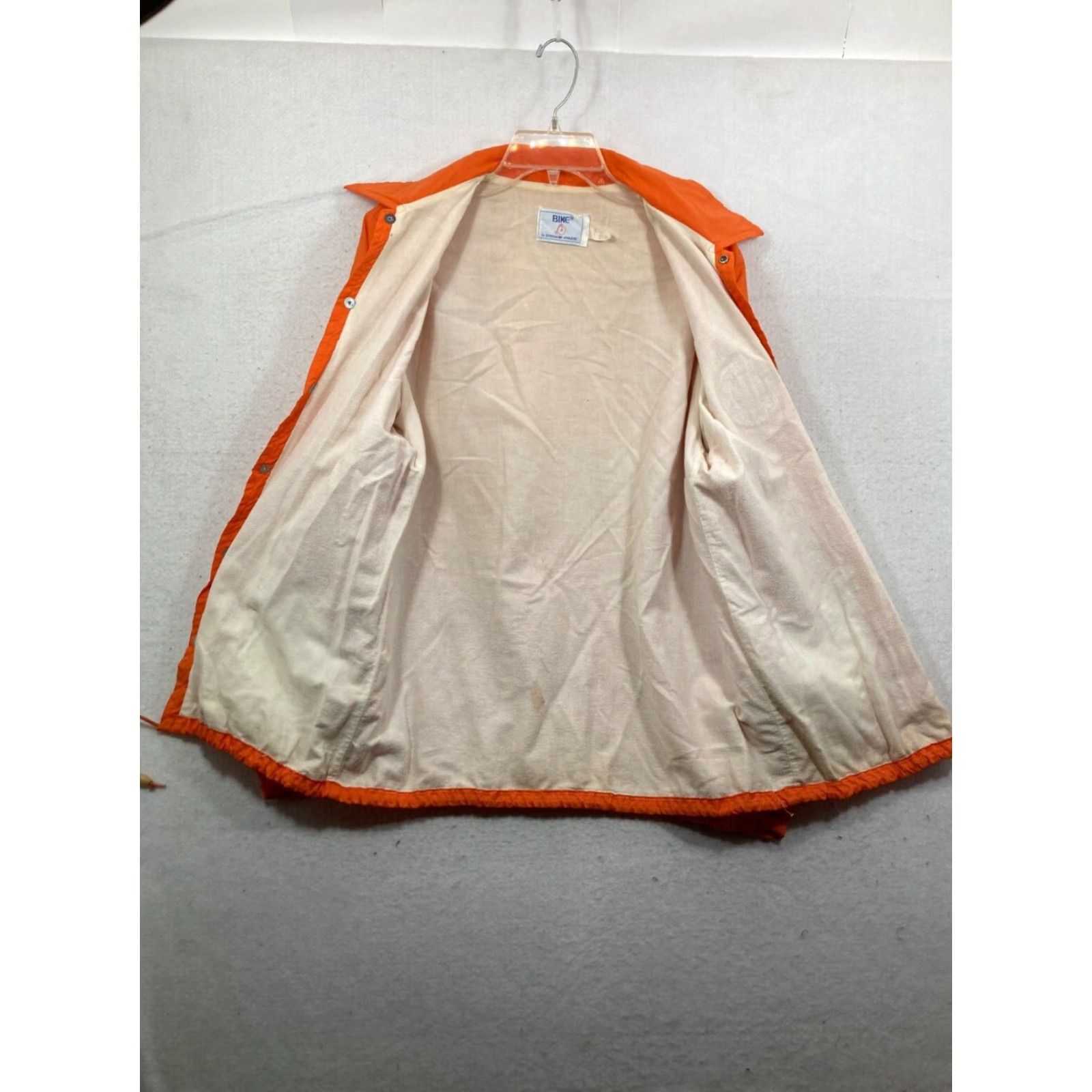 Vintage VINTAGE Clemson Tigers BIKE Windbreaker Jacket Mens M Orange 80s 90s Sports USA Made Size US M / EU 48-50 / 2 - 5 Thumbnail