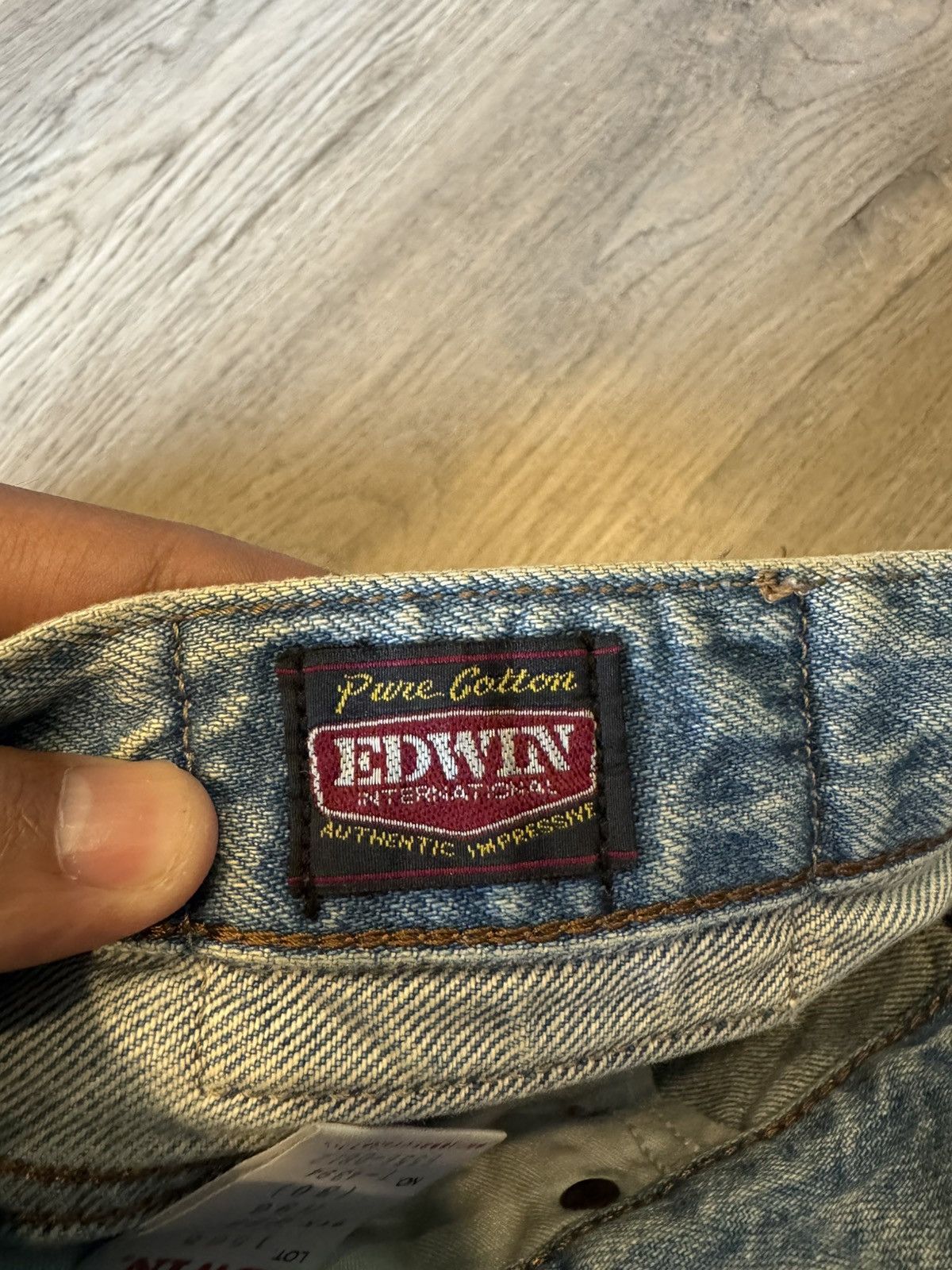 Edwin EDWIN CUSTOM PAINTED BAGGY JEANS Size US 30 / EU 46 - 8 Thumbnail