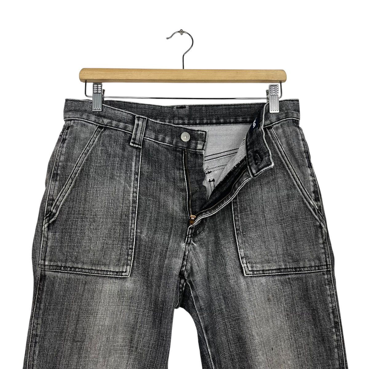 14th Addiction Vintage Right-on Distressed Denim Jeans Size US 32 / EU 48 - 14 Thumbnail