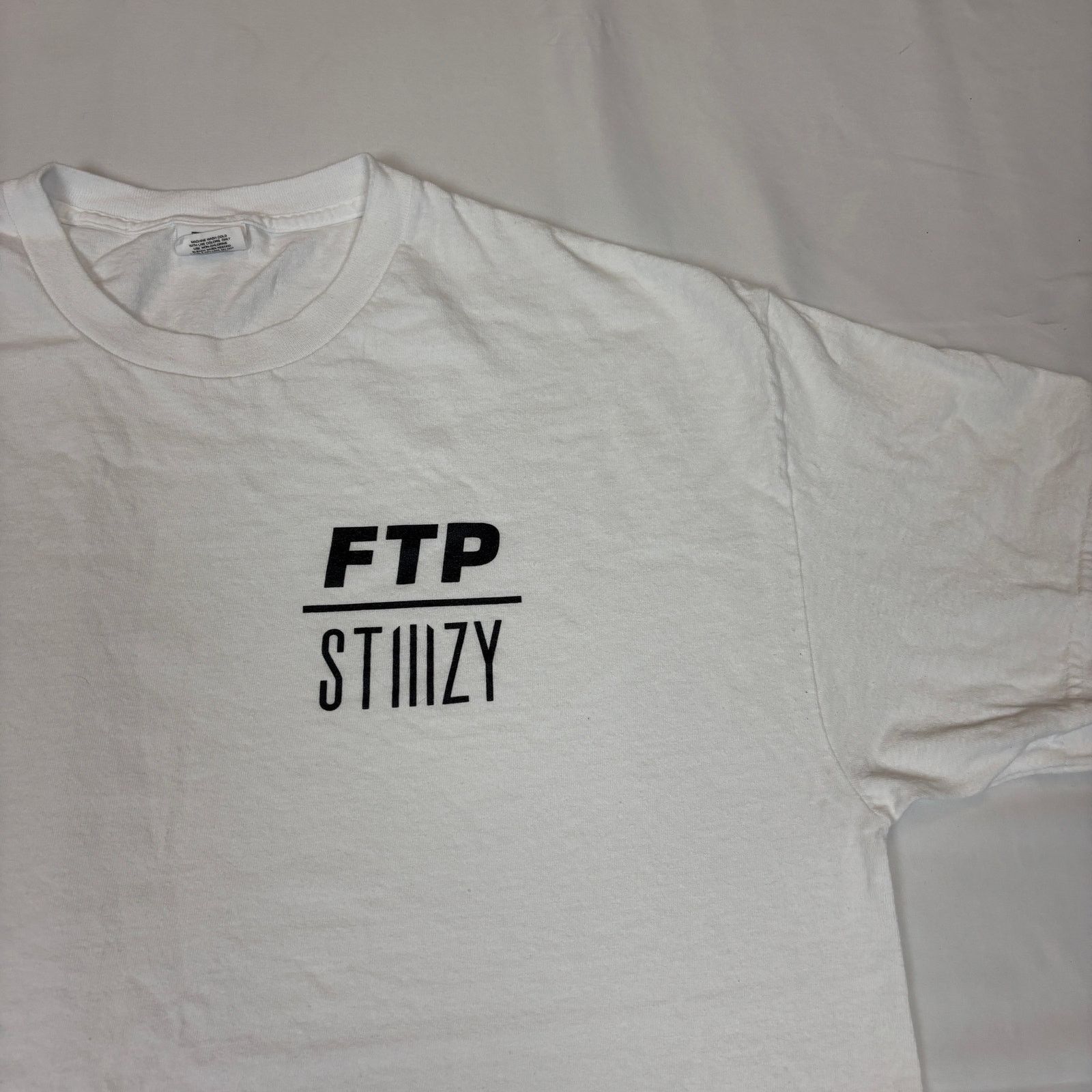 Fuck The Population FTP Stiizy Logo Short Sleeve T Shirt Men's XL Streetwear Size US XL / EU 56 / 4 - 2 Thumbnail