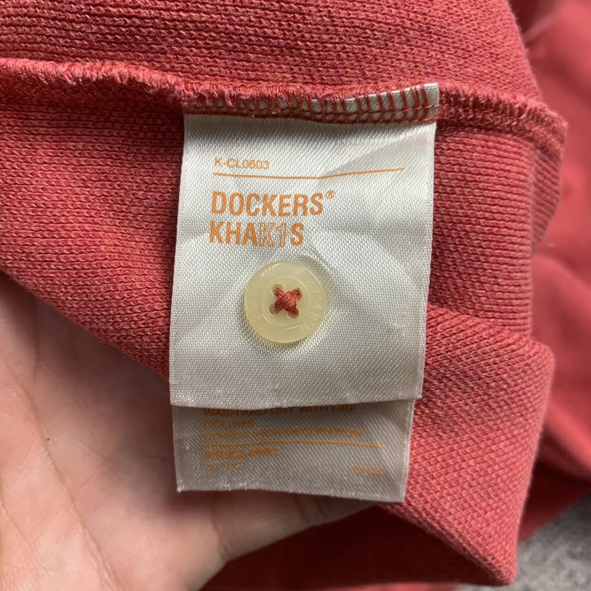 Dockers × Vintage Dockers Khakis Polo Shirt Size US M / EU 48-50 / 2 - 12 Thumbnail