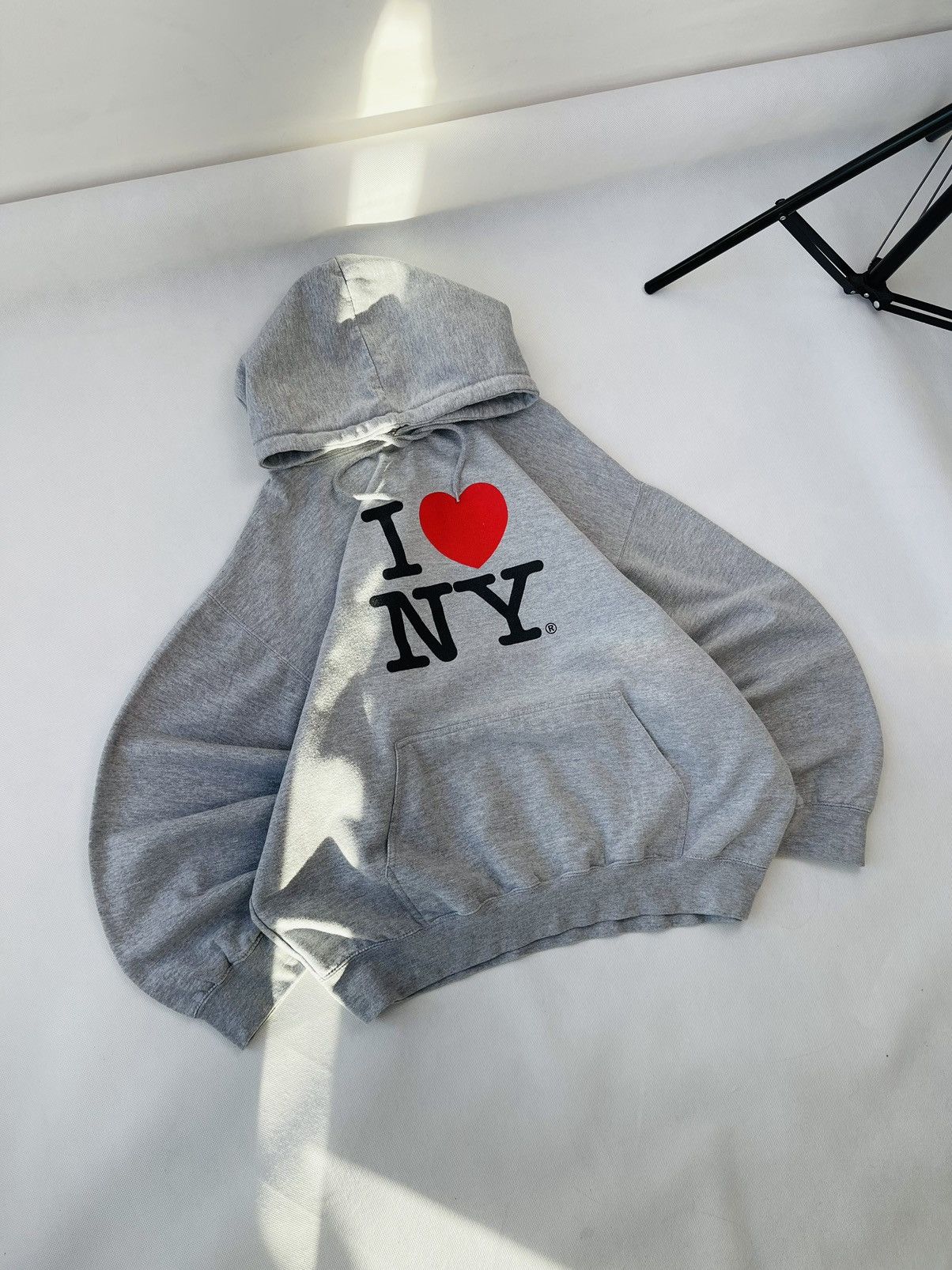 Raf Simons Rare vintage I love NY raf Simmons Style hoodie | Grailed