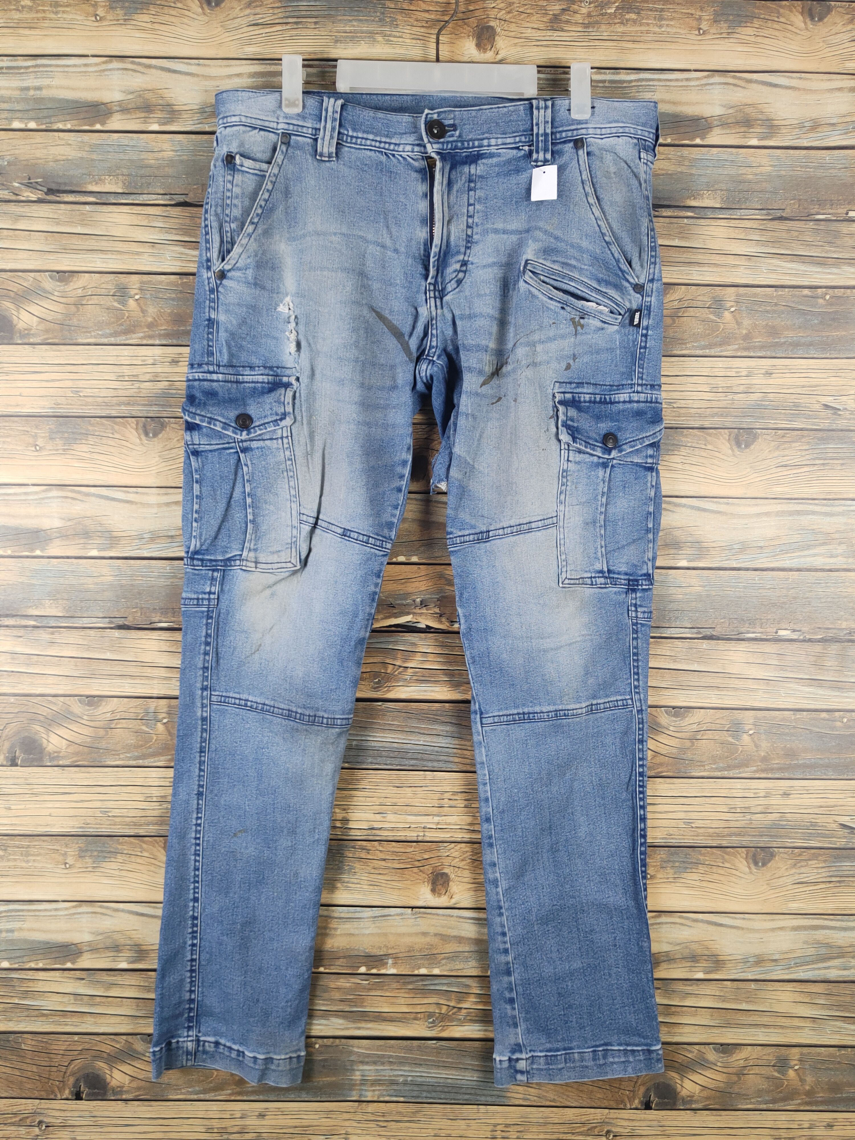 DL Tora Blue Distressed Ripped Jeans #2121
