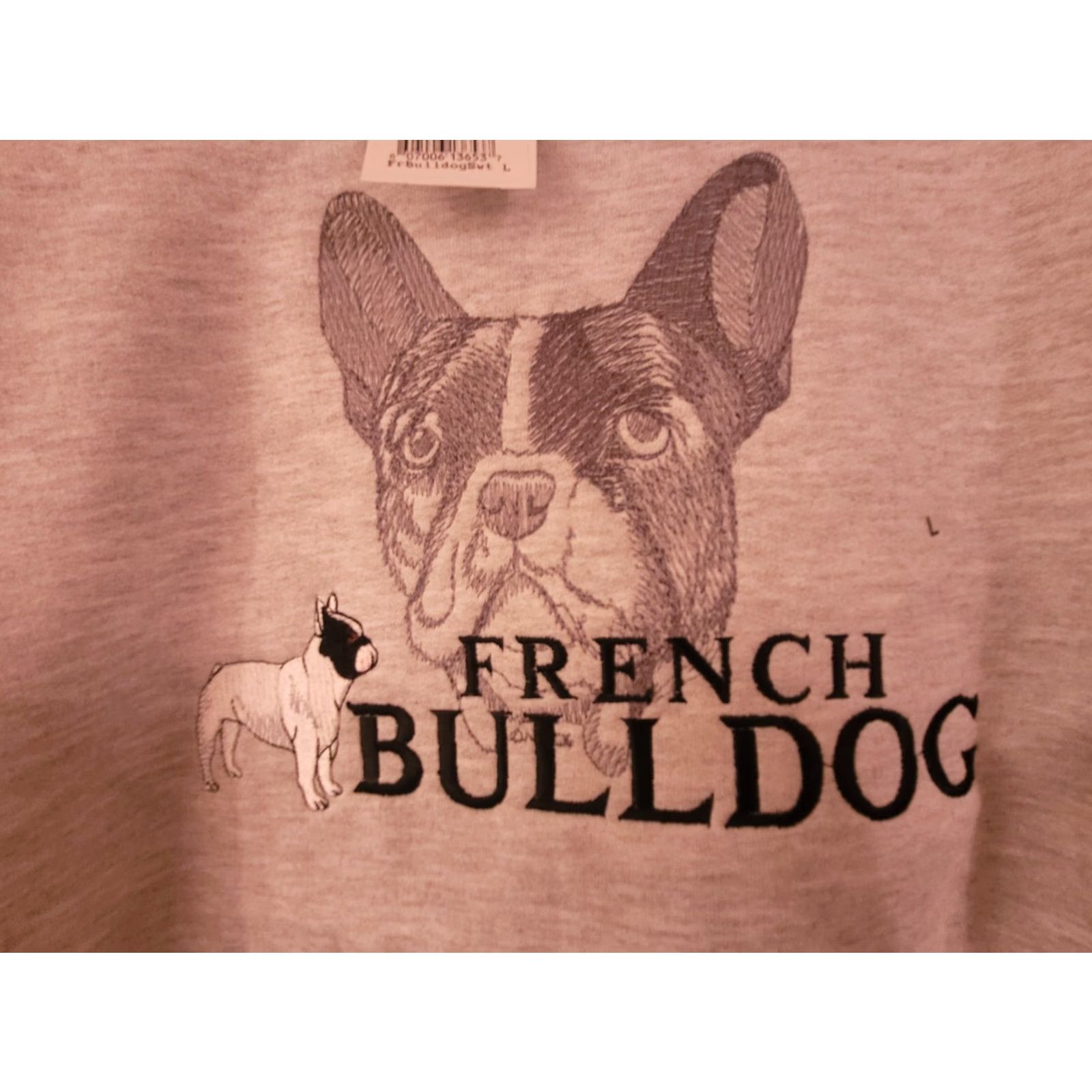 Jerzees VINTAGE Jerzees Sweatshirt Crewneck Dog Graphic Print Unisex Adults Large Gray Cotton Blend Fleece NWT NEW GR8 Dogs Size US L / EU 52-54 / 3 - 2 Thumbnail