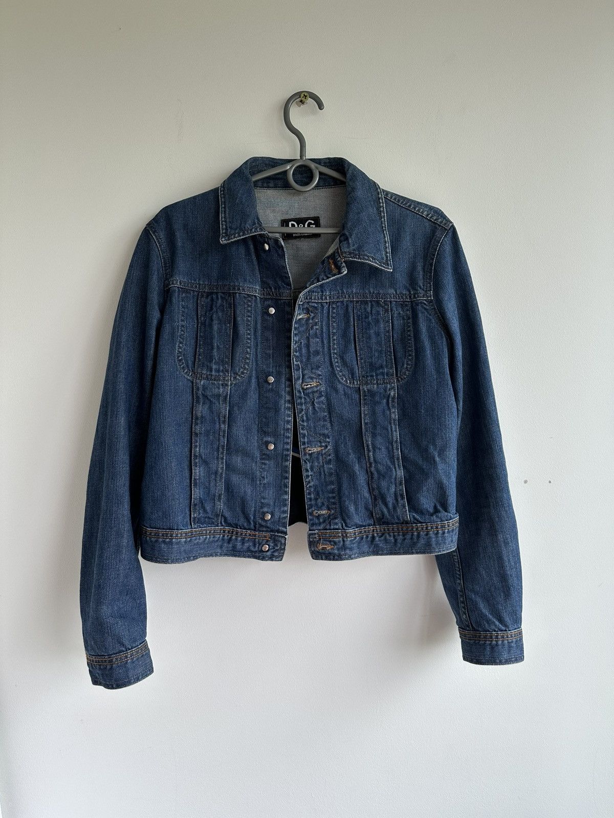 Dolce & Gabbana Archive D&G Panther Patchwork Reversible Denim Jacket Size M Size M / US 6-8 / IT 42-44 - 3 Thumbnail