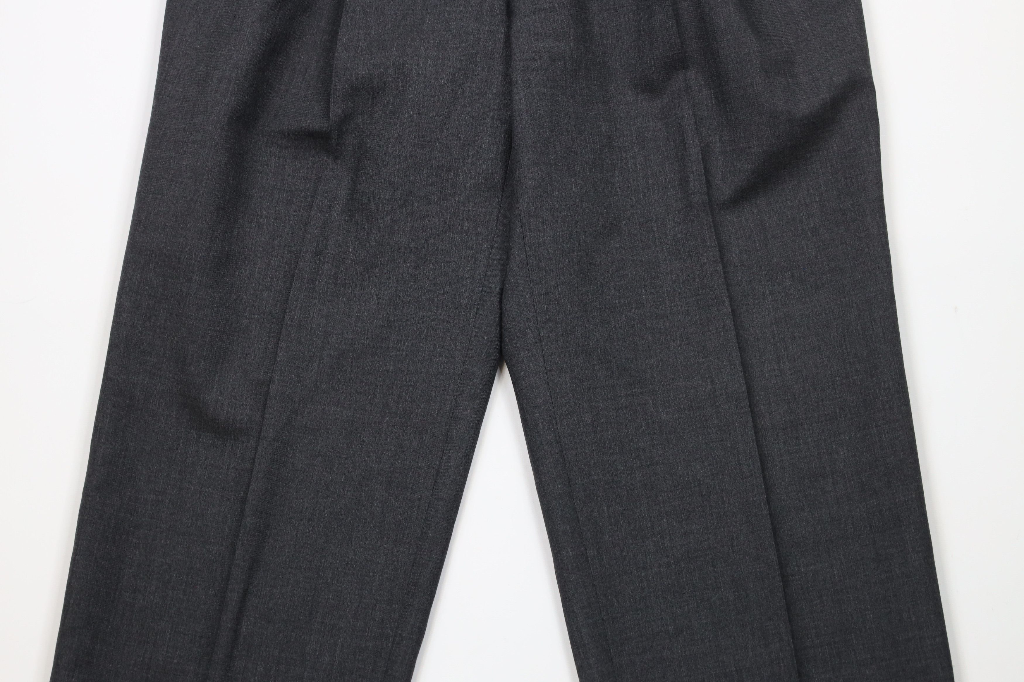 Ralph Lauren × Vintage Vintage Ralph Lauren Cuffed Wide Leg Chino Pants Gray Size US 34 / EU 50 - 3 Thumbnail