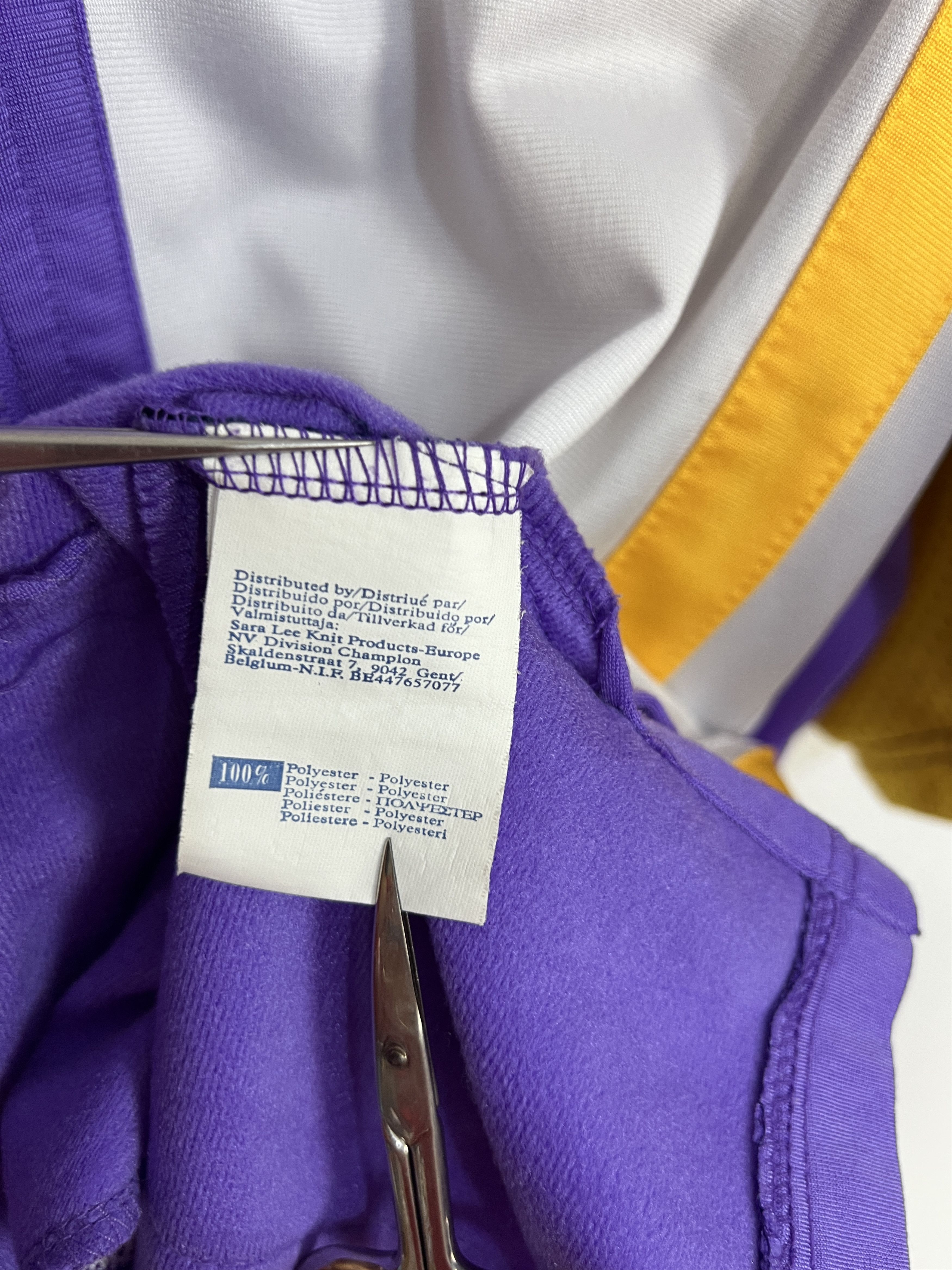 Starter Los Angeles Lakers Warm Up Shooting Jersey Hooded NBA Size US M / EU 48-50 / 2 - 8 Thumbnail
