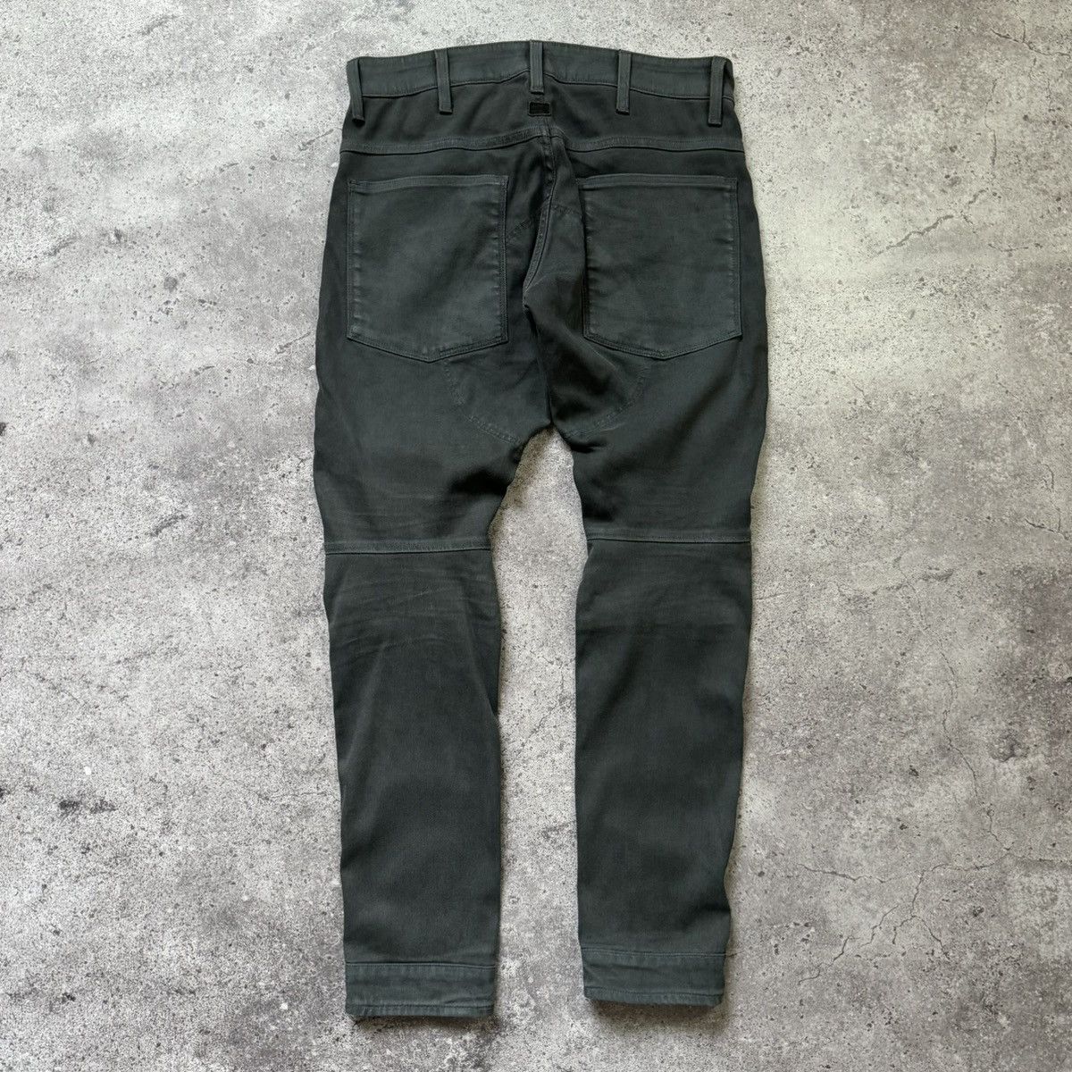 G-Star G-star RAW 5620 3d knee 3D waxed biker jeans Mens Size US 31 - 14 Thumbnail
