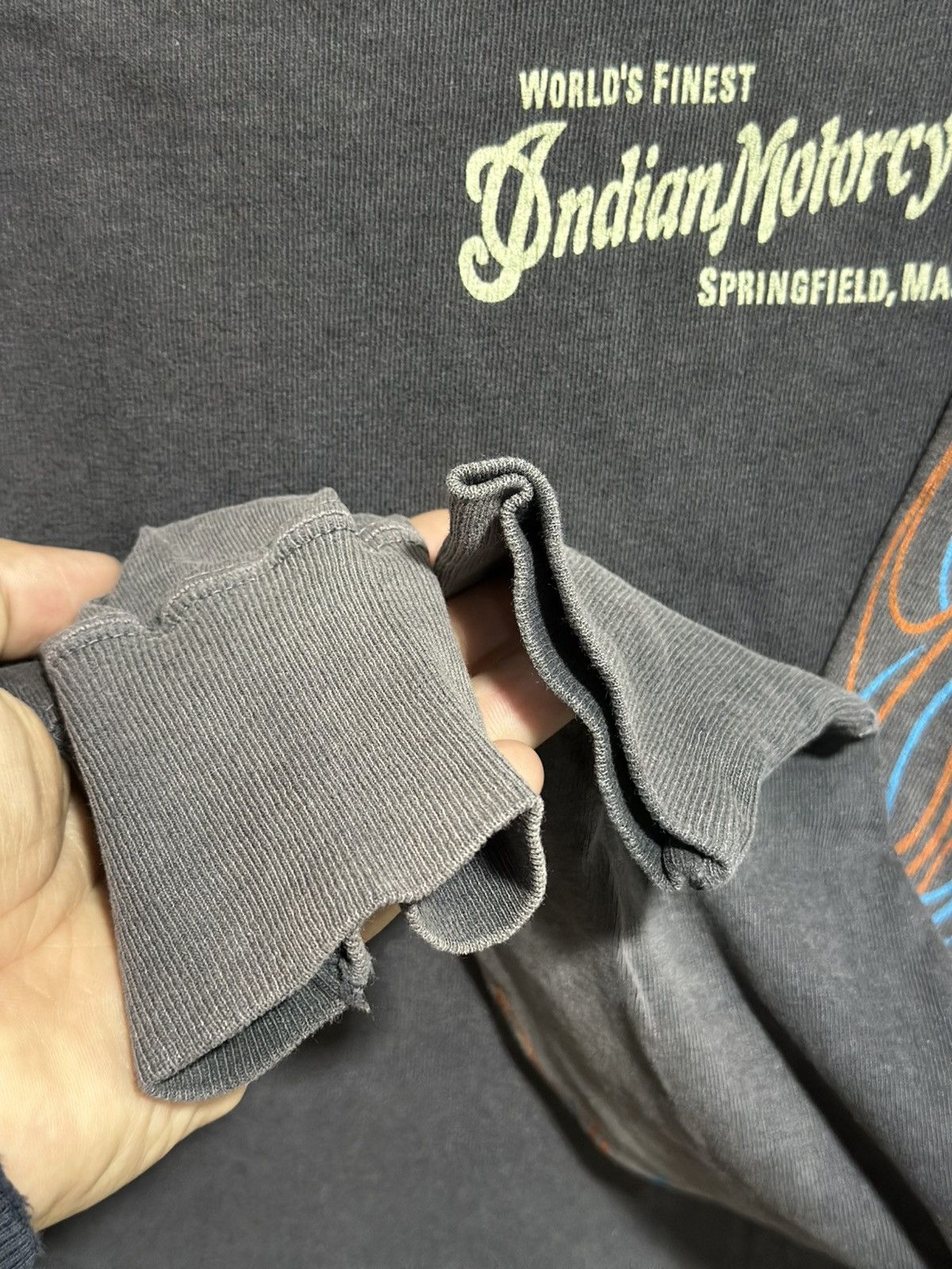 Indian Motorcycle Thrashed Vintage Indian Motorcycle Sun Faded Tee Size US M / EU 48-50 / 2 - 6 Thumbnail