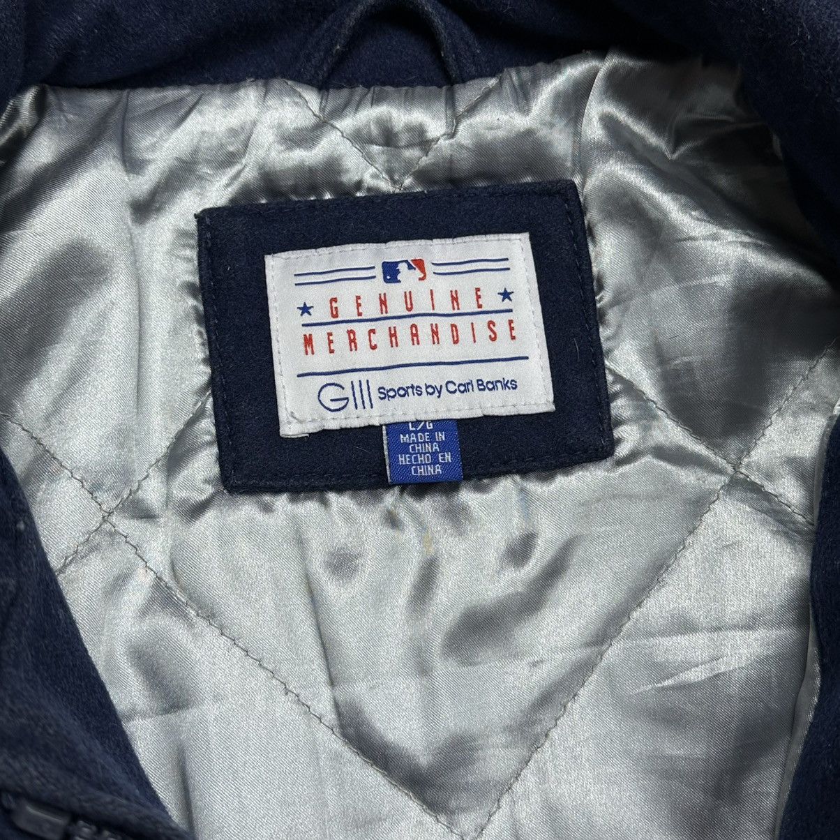 New York Yankees × Vintage New York Yankees Bomber World Series Vintage Patch Jacket Size US L / EU 52-54 / 3 - 9 Thumbnail
