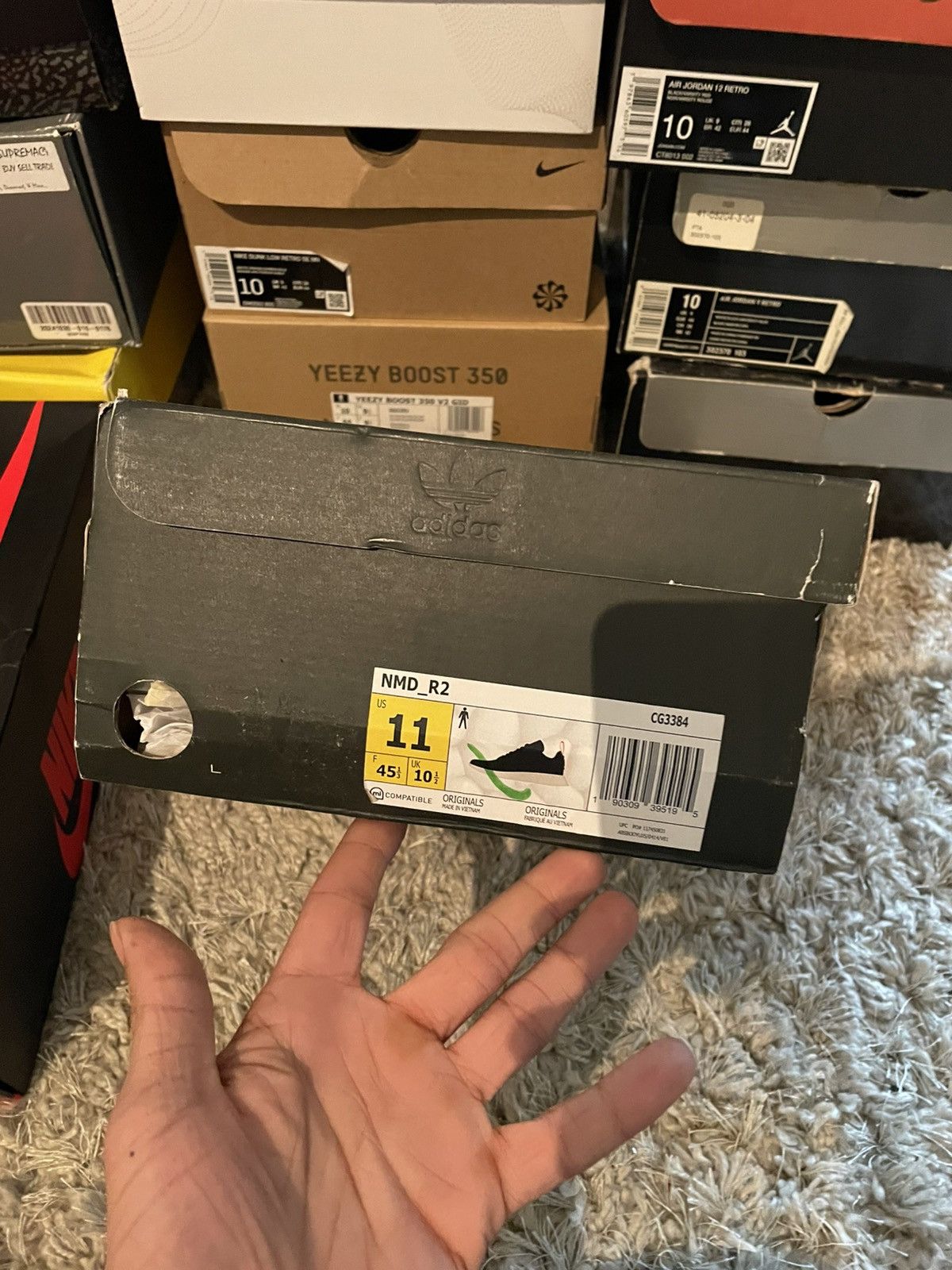 Adidas Adidas_R2 Black Size US 11 / EU 44 - 9 Thumbnail