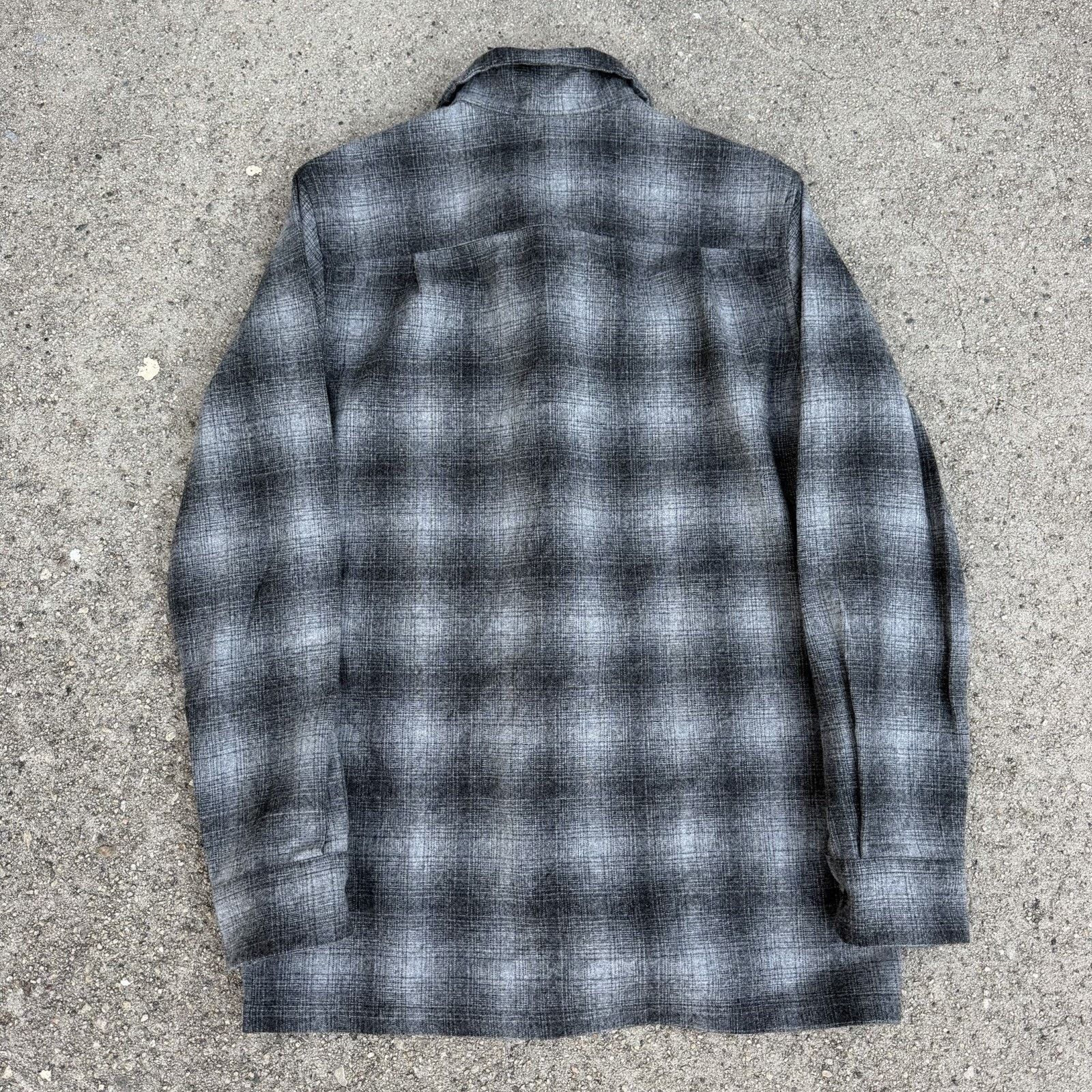 Pendleton Pendleton Shadow Plaid Wool Board Shirt Loop Collar Surf Size US S / EU 44-46 / 1 - 3 Thumbnail
