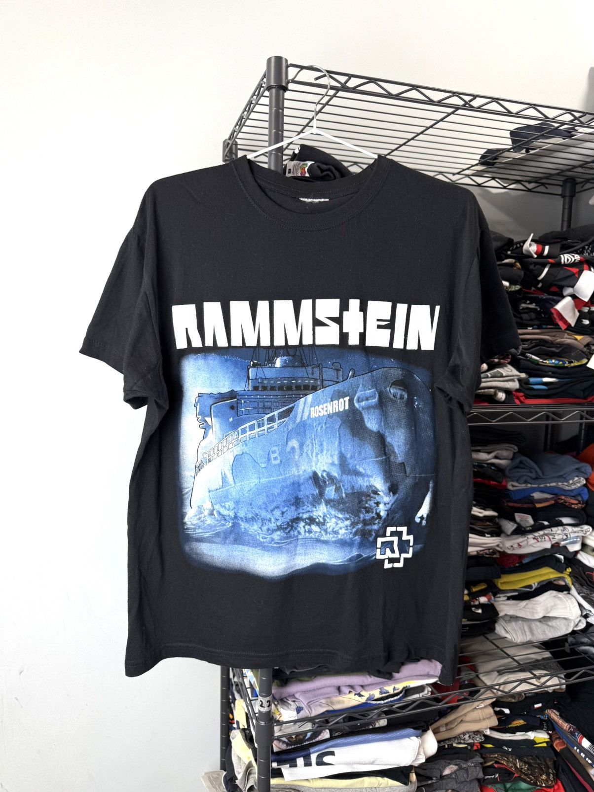 Band Tees Vintage Rammstein Album Band T Shirt Rock Size US M / EU 48-50 / 2 - 1 Thumbnail