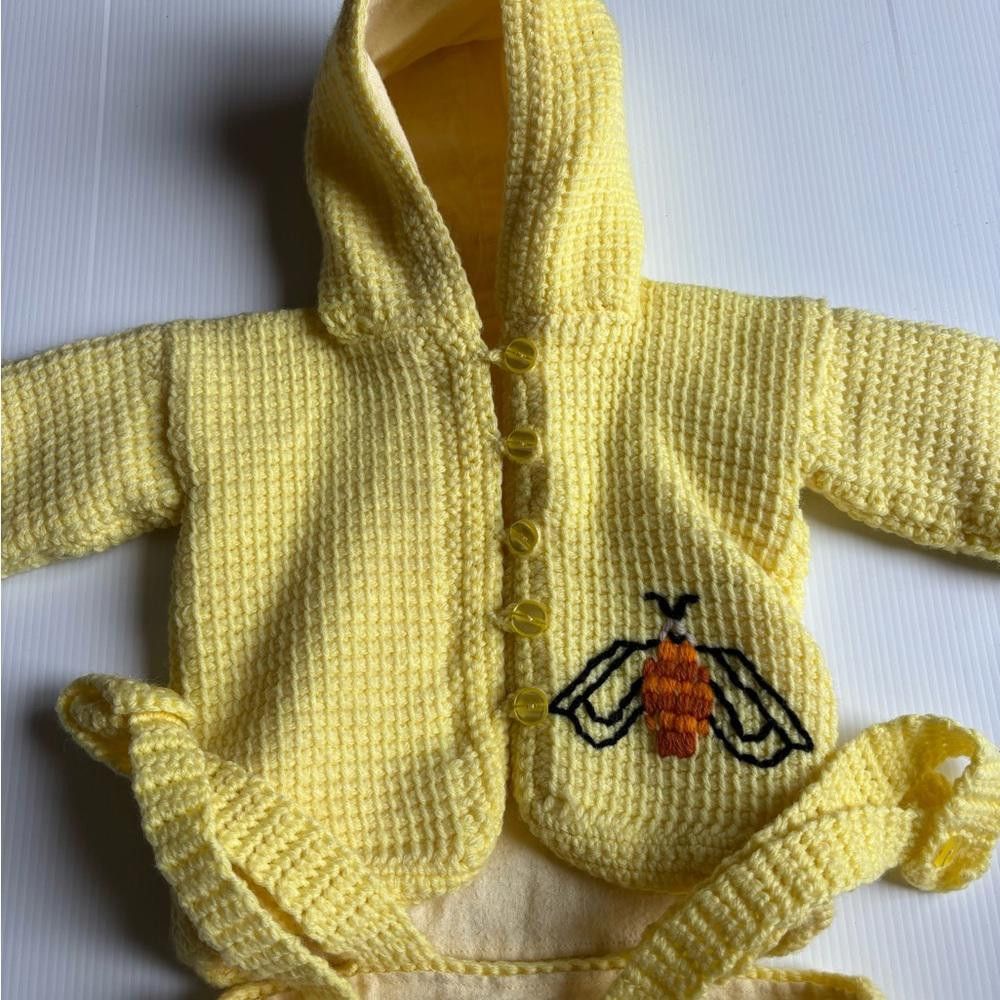 Designer Vintage Baby Sleeper Sac and Vest Size ONE SIZE - 4 Thumbnail