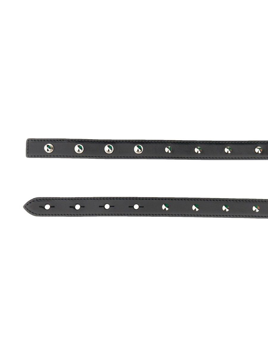 Alexander McQueen o1y0325 Size: 34 / Belt in Black Size ONE SIZE - 2 Thumbnail