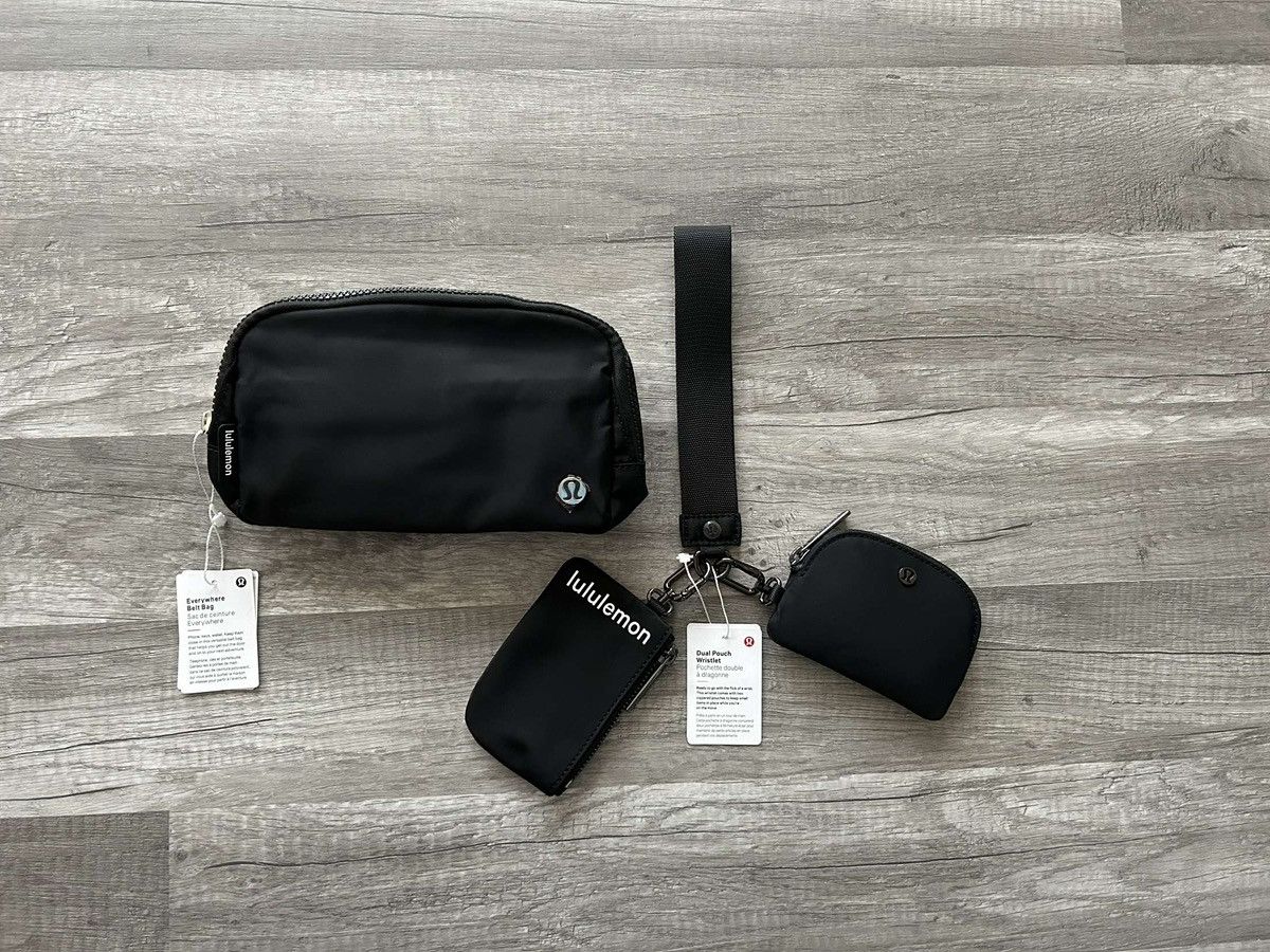 Lululemon Lululemon Bundle Belt Bag and Dual Pouch Wristlet Keychain Size ONE SIZE - 1 Thumbnail