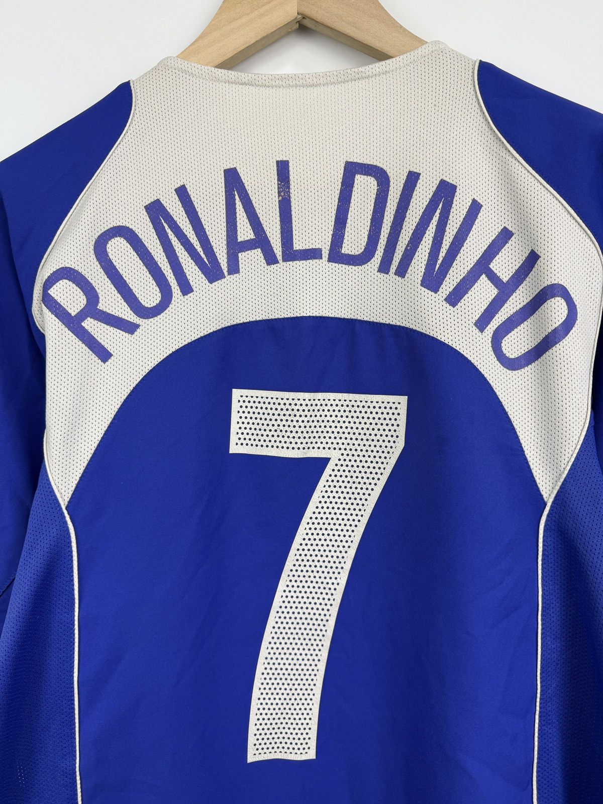 Nike 🇧🇷 Vintage 00s Ronaldinho Brazil Nike Soccer Jersey Retro Y2K Size US M / EU 48-50 / 2 - 13 Thumbnail
