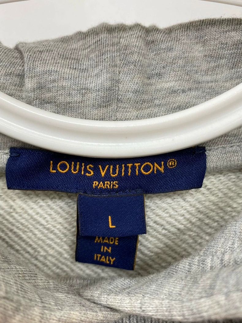Louis Vuitton Louis Vuitton Seal drawstring cropped sweatshirt Size L / US 10 / IT 46 - 3 Thumbnail