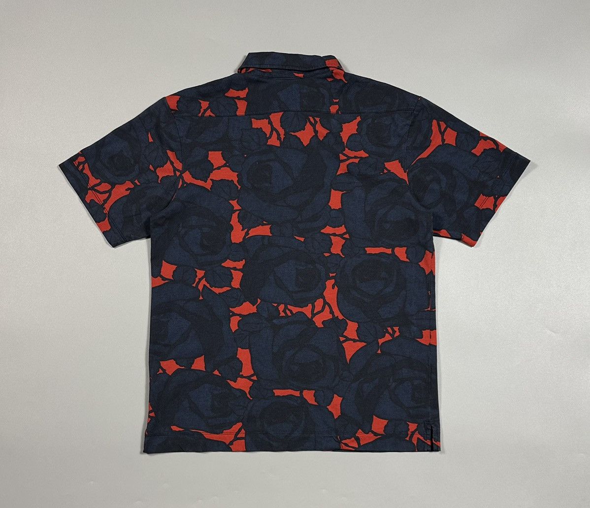 Dries Van Noten Dries Van Noten Floral Polo Shirt Size US M / EU 48-50 / 2 - 2 Thumbnail