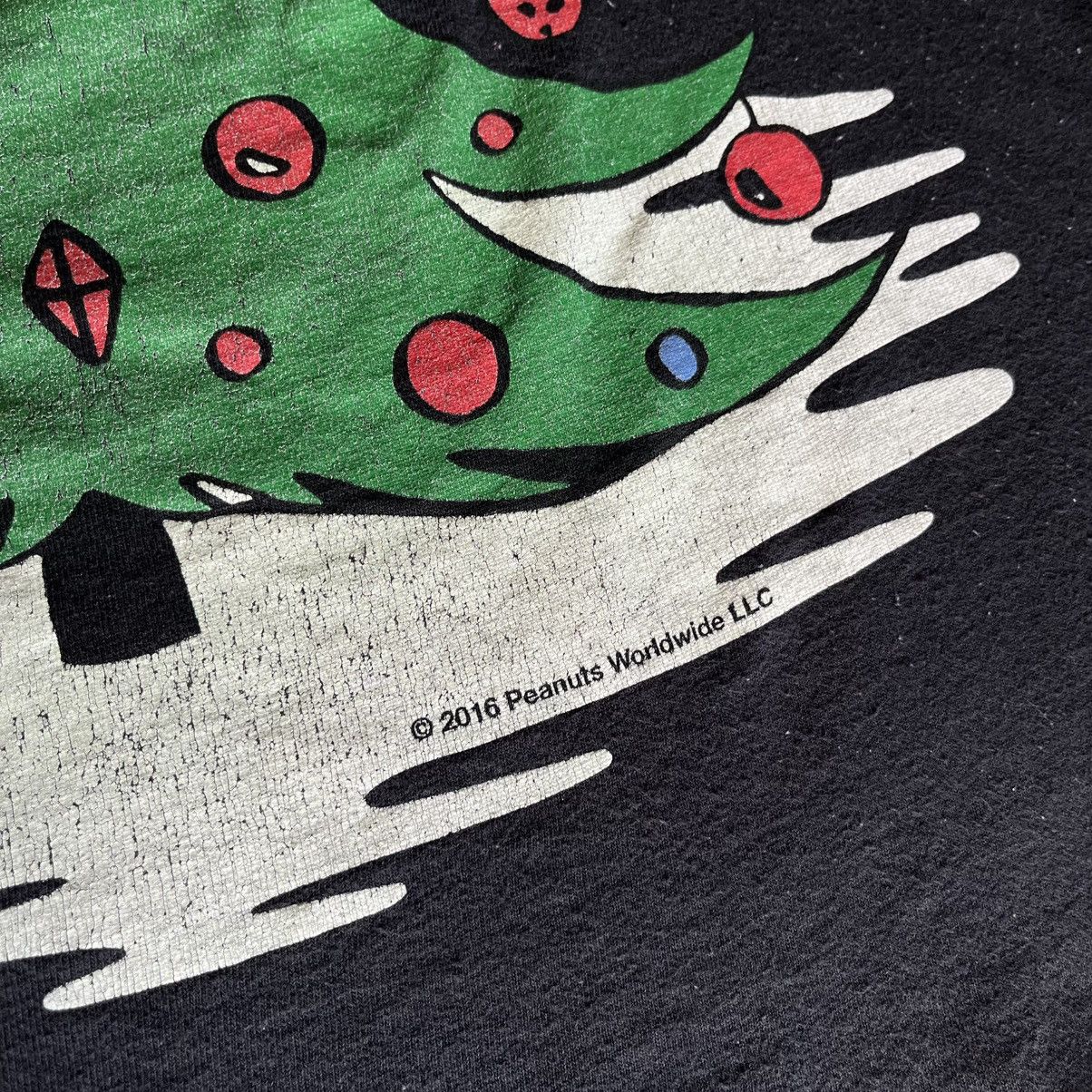 Peanuts × Vintage Vintage Peanuts Snoopy On Christmas Tree All Over Print Tee Size US S / EU 44-46 / 1 - 3 Thumbnail