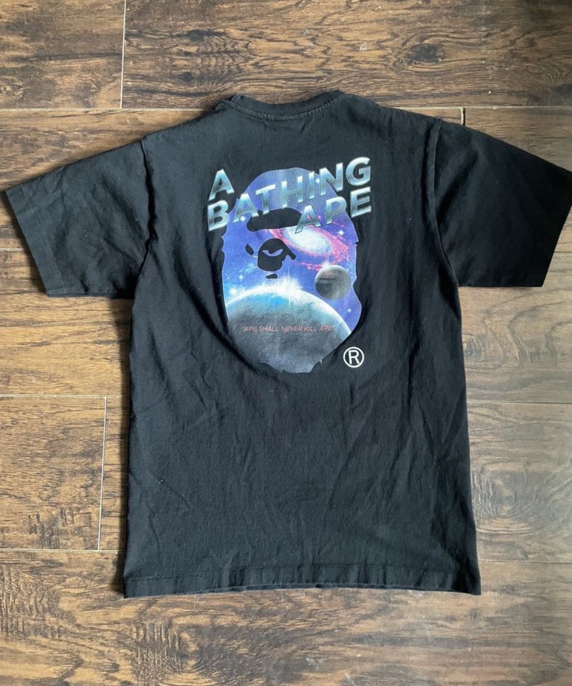Bape Bape galaxy tee Size US S / EU 44-46 / 1 - 3 Thumbnail