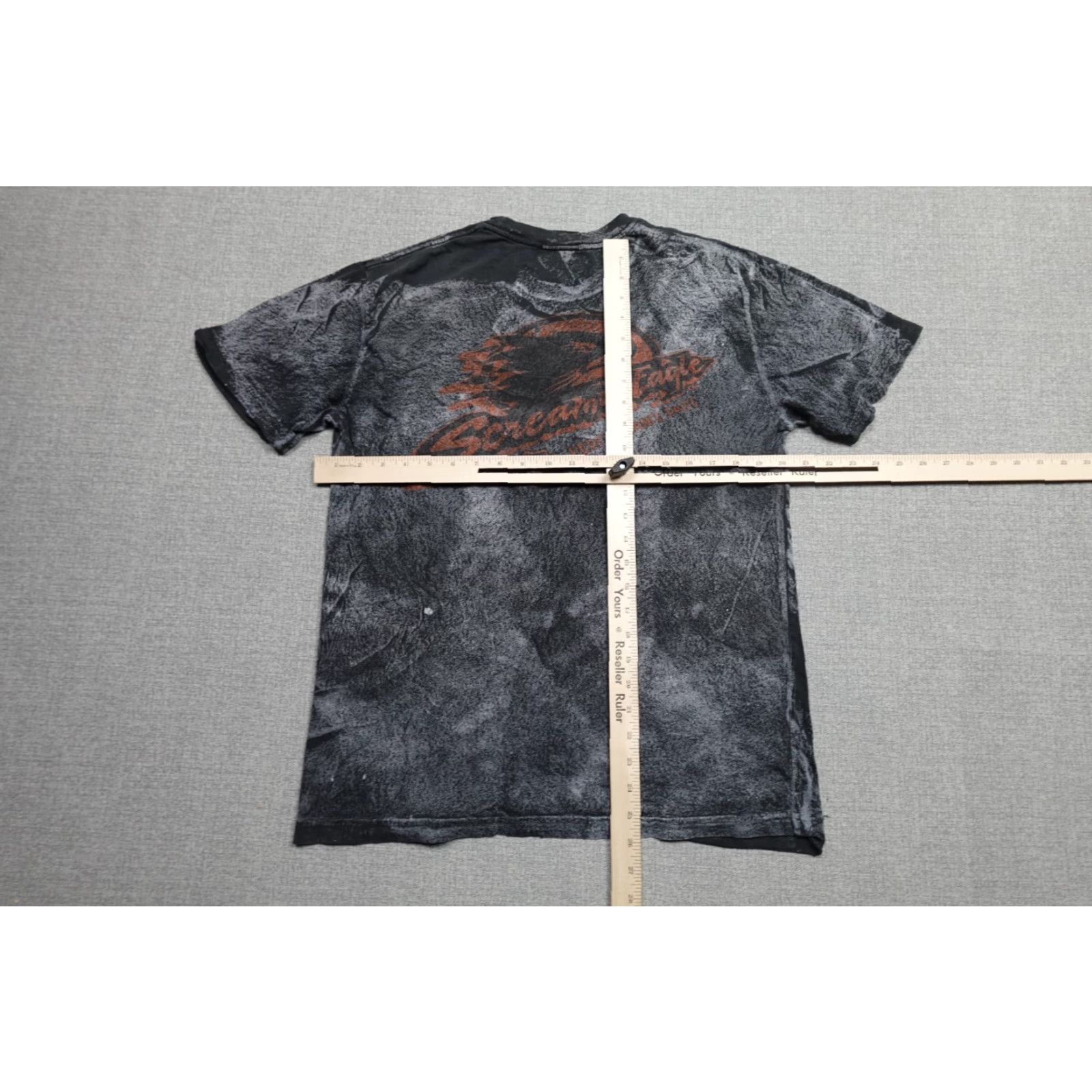 Harley Davidson VINTAGE Harley-Davidson Shirt Mens L Gray Motorcycle Riding Biker All Over Size US L / EU 52-54 / 3 - 5 Thumbnail