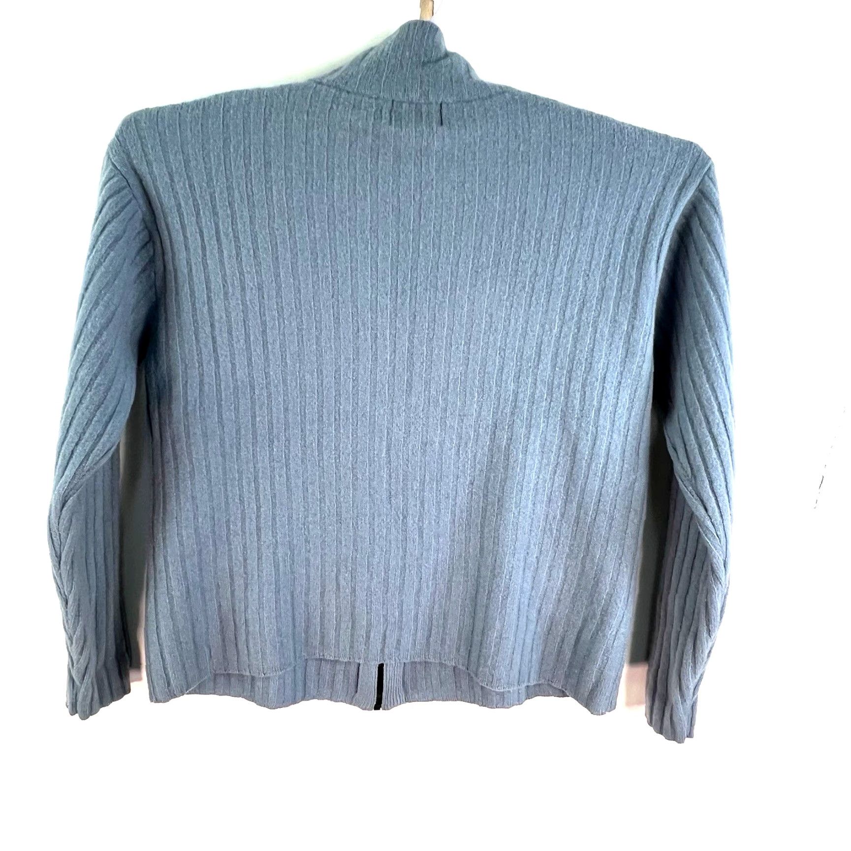 Vintage VINTAGE Boston Traders 100% Lambs Wool Thick Winter Sweater Mens Size L Blue Striped 90s Classic Pullover Long Sleeve Men Size US L / EU 52-54 / 3 - 4 Thumbnail