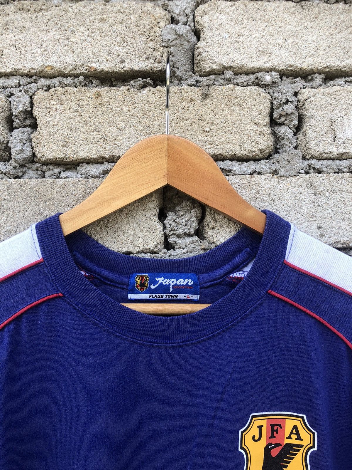 Japanese Brand × Vintage vintage JFA Japan Football Nakamura #10 Tshirts Size US L / EU 52-54 / 3 - 6 Thumbnail