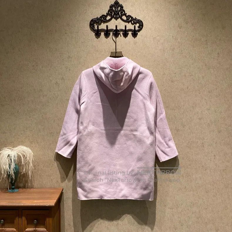 Acne Studios Acne Studios Pink Wool Coat Size 4XL / US 24-26 - 2 Thumbnail