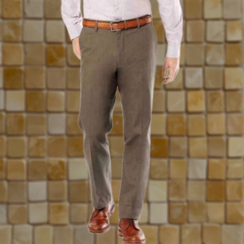 Dockers DOCKERS Signature Straight Dress Pants 40 29 Gray Color Gray Stripe Men’s Plain Front Flat Front Inseam 29 Solid Pattern Casual Formal Business Mens Size US 40 / EU 56 - 1 Preview