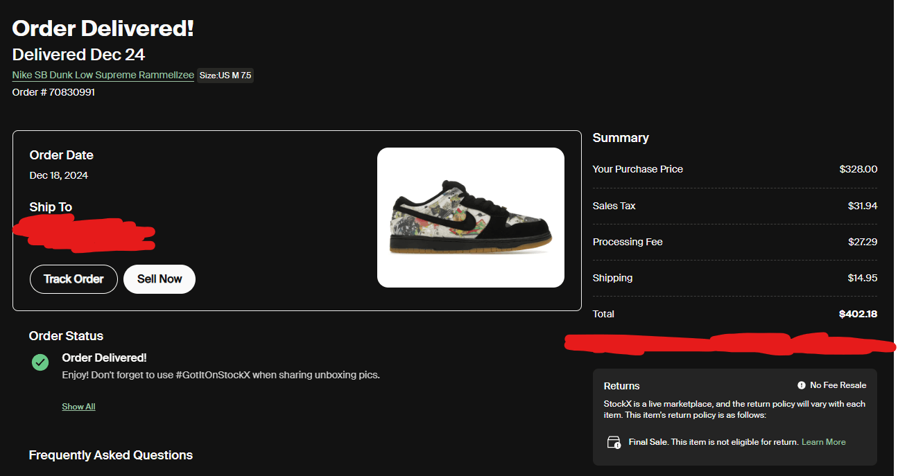 Nike × Supreme Nike Dunk Low Supreme Rammellzee Size US 7.5 / EU 40-41 - 8 Thumbnail