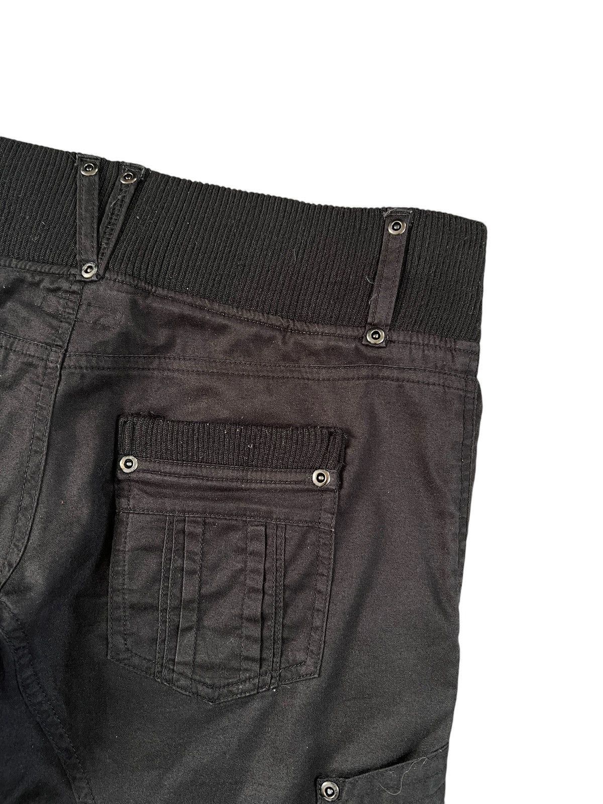 Japanese Brand Rei Firenze 🇯🇵 Flare Cargo Pants GOA Inspired Size 32" / US 10 / IT 46 - 6 Thumbnail