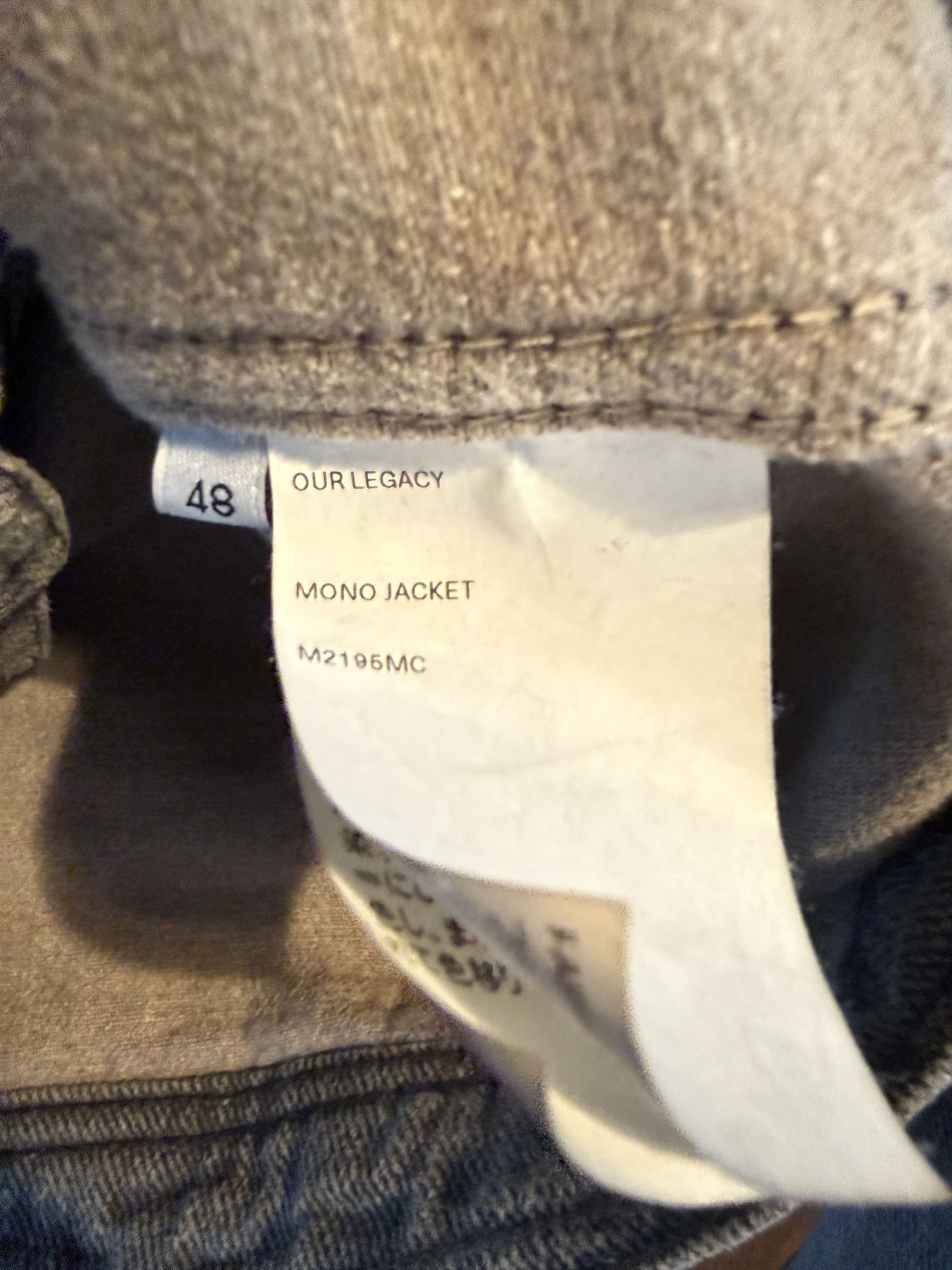 Our Legacy Mono Trucker Jacket Size US M / EU 48-50 / 2 - 6 Thumbnail