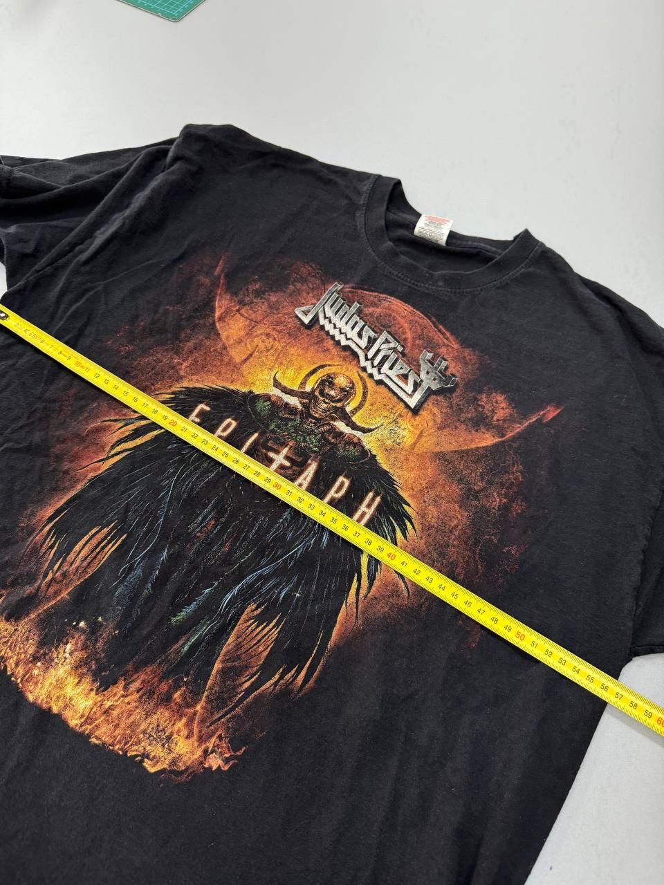 Judas Priest × Vintage 2012 JUDAS PRIEST Epitaph World Concert Tour T-Shirt Size US XL / EU 56 / 4 - 6 Thumbnail