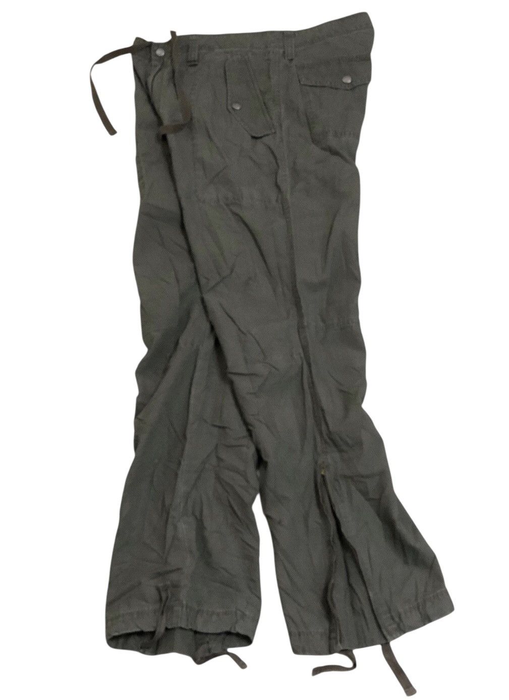 Japanese Brand Uniqlo Military Zipper Pants