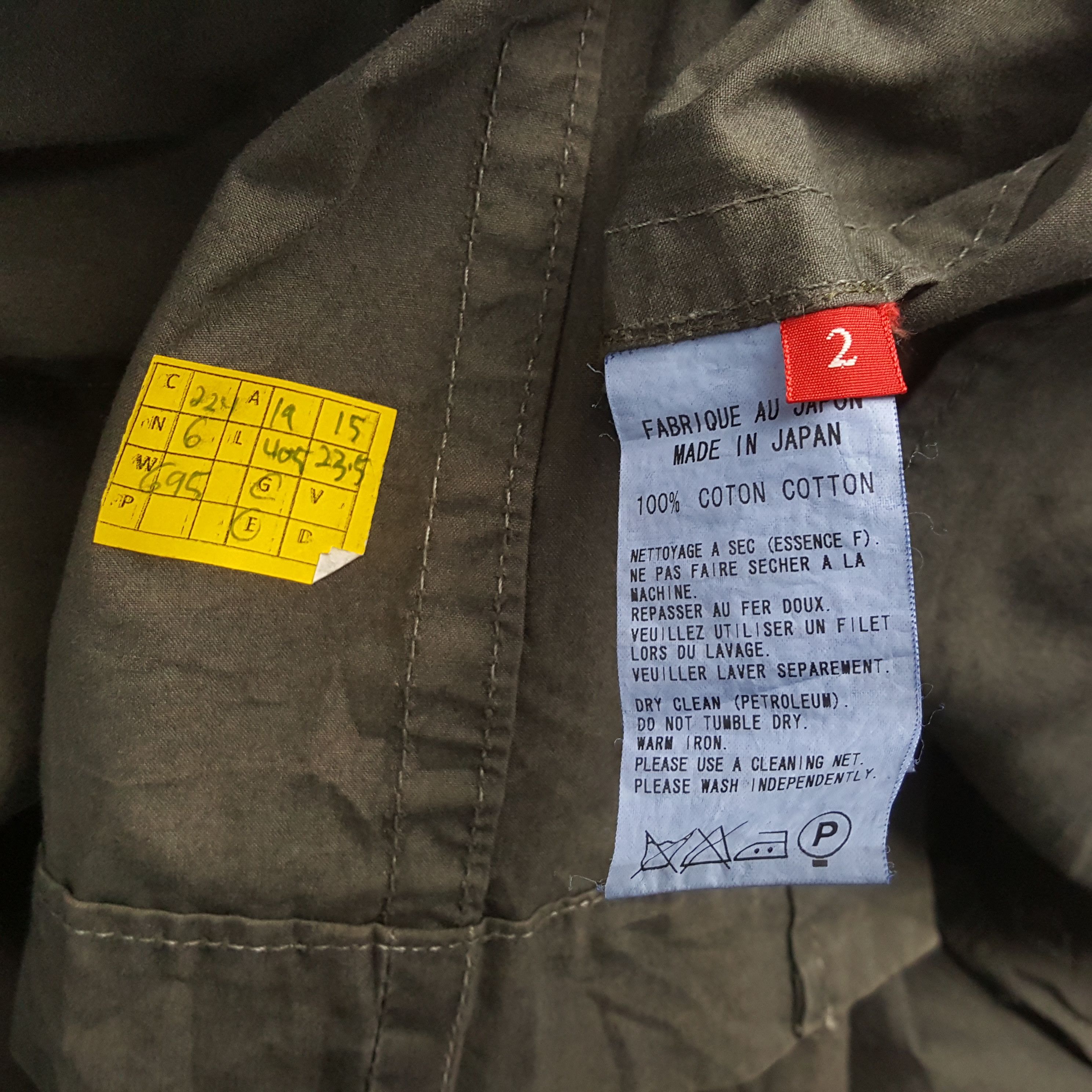 Vintage × Y's × Yohji Yamamoto Vintage Y's by YOHJI YAMAMOTO Japanese Designer Rare Jacket Size S / US 4 / IT 40 - 7 Thumbnail