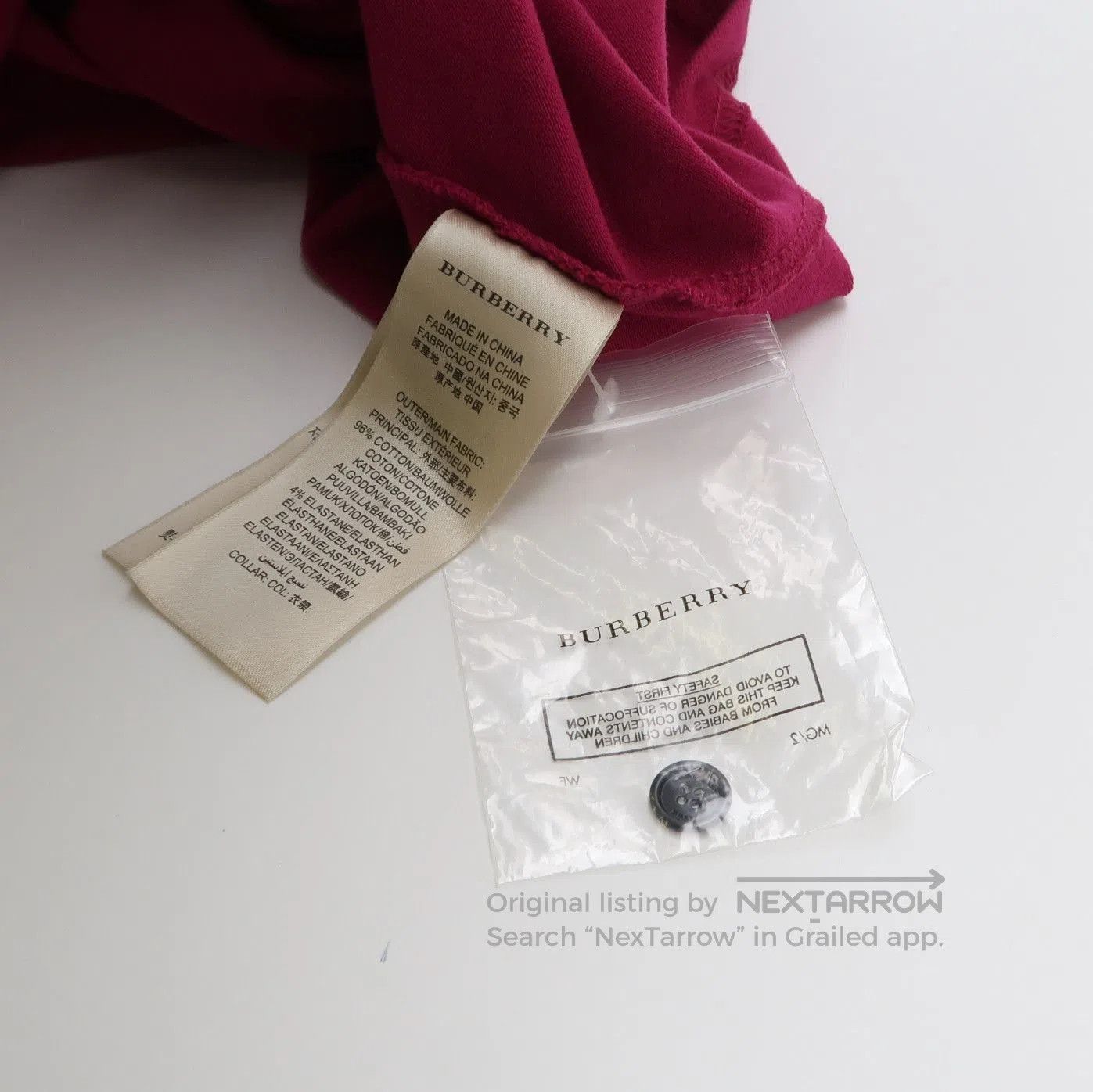 Burberry Burberry Brit Cotton Polo T. Size US S / EU 44-46 / 1 - 5 Thumbnail