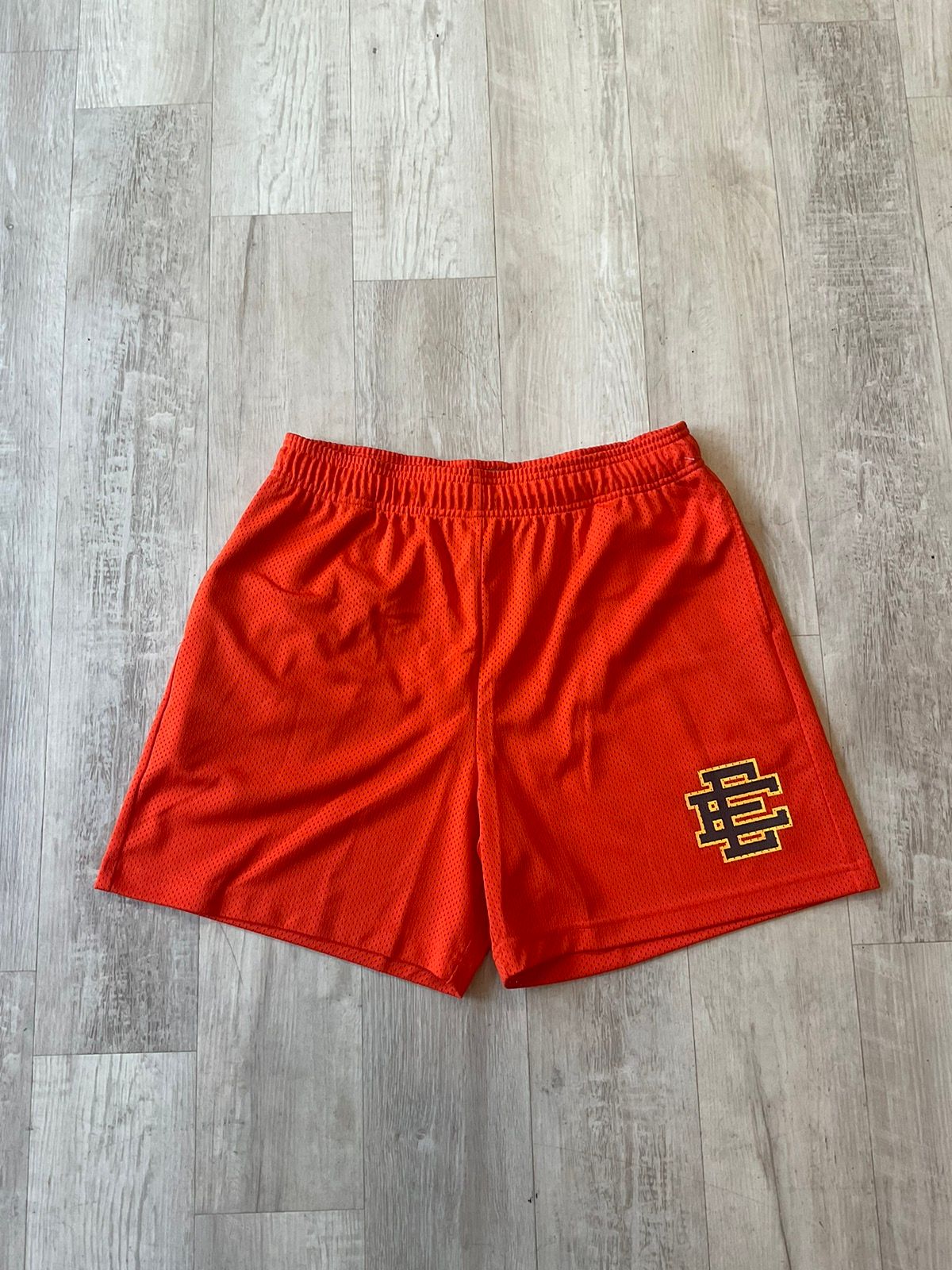 Pre-owned Eric Emanuel Shorts In Orange
