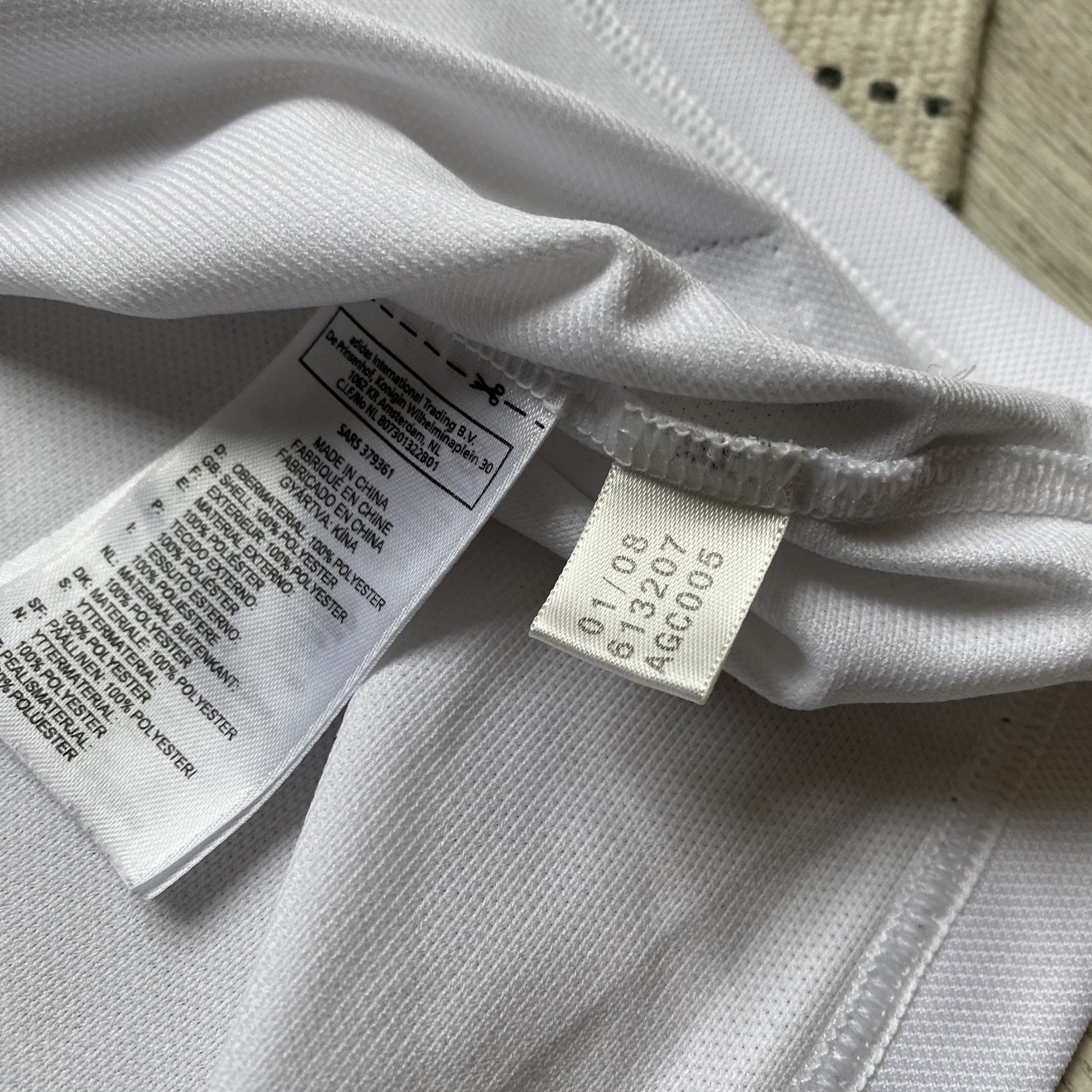 Adidas 🇬🇧 Blockore Adidas Vodafone England jersey polo Drill Size US XL / EU 56 / 4 - 8 Thumbnail