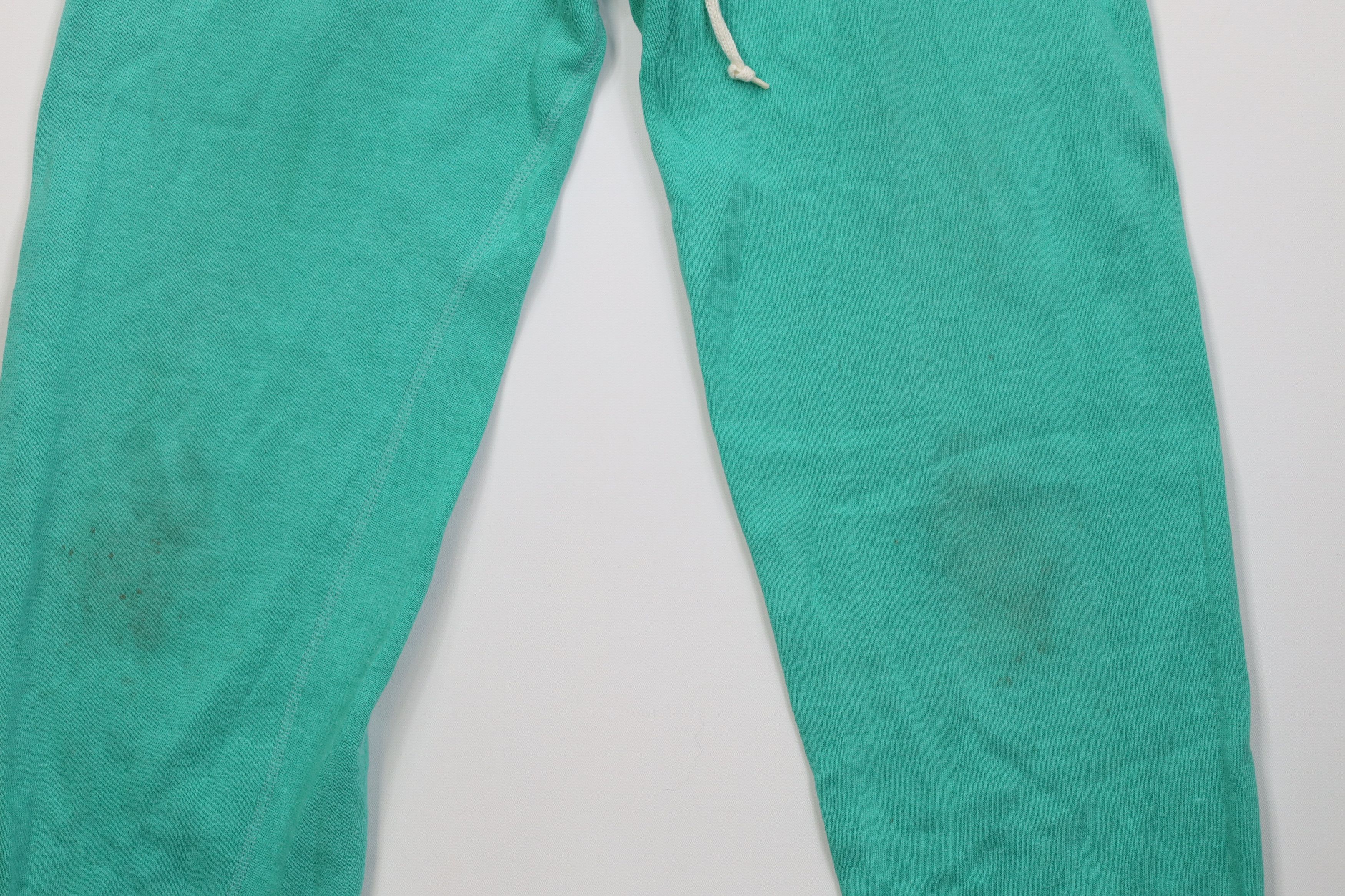 Vintage Vintage 70s Streetwear Gusset Sweatpants Joggers Teal USA Size 32" / US 10 / IT 46 - 4 Thumbnail