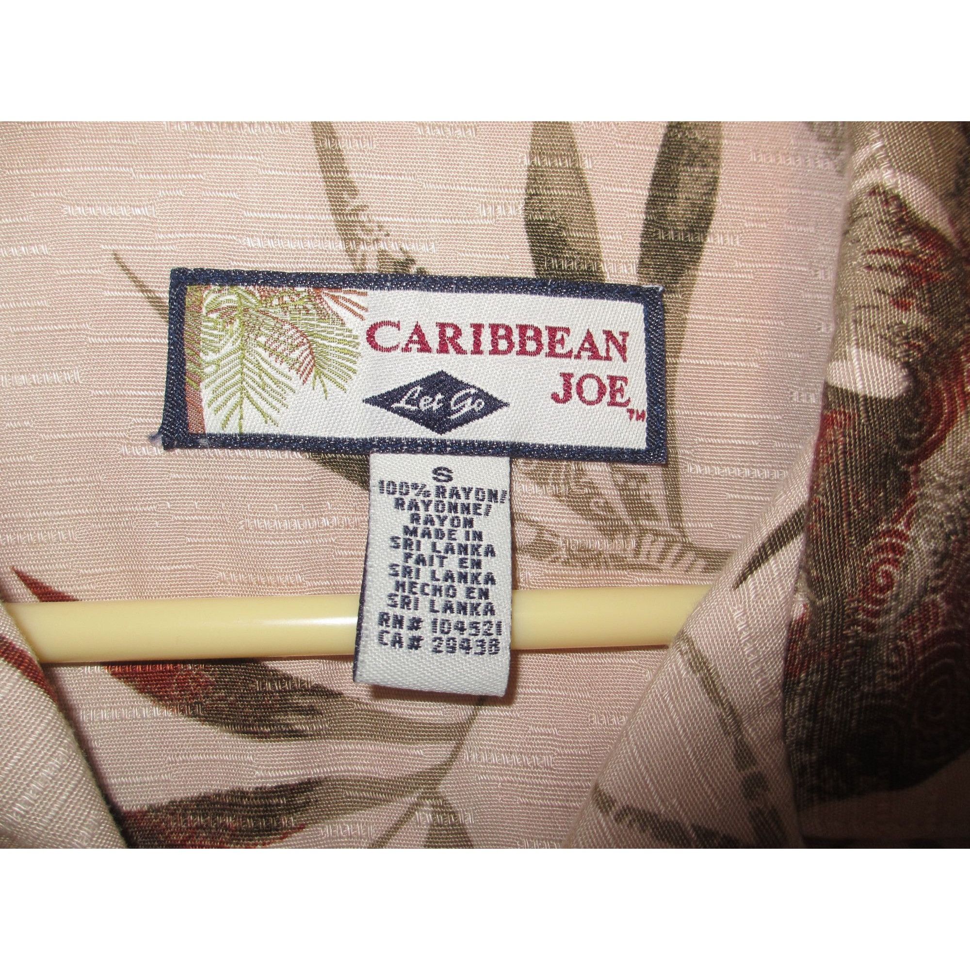 Other Caribbean Joe Tropical Print Short Sleeve Button-Up Shirt Ra Size US S / EU 44-46 / 1 - 3 Thumbnail