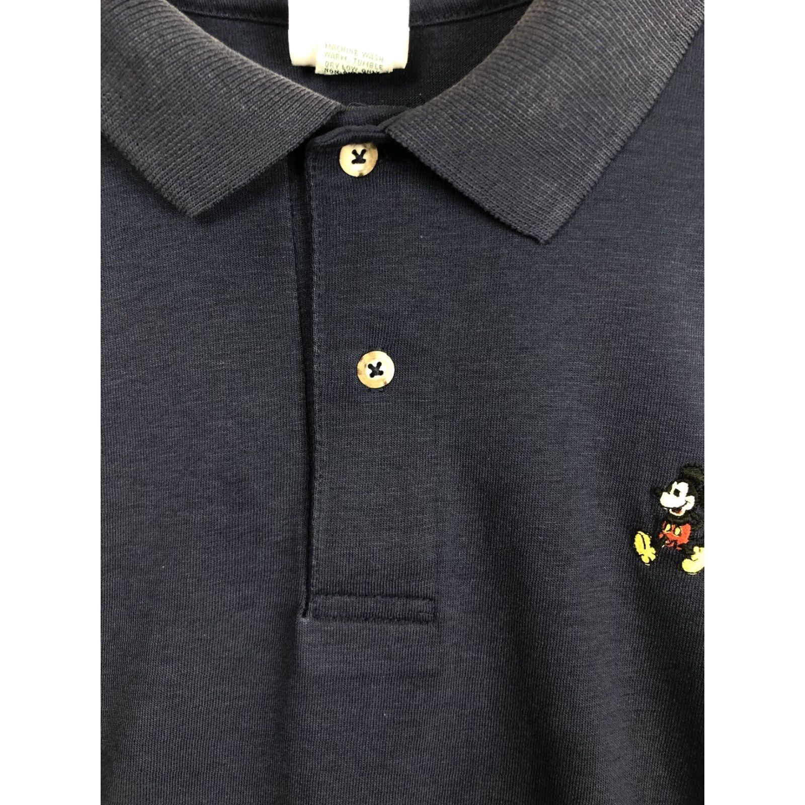 Disney VINTAGE Disney Mickey Mouse Polo Shirt Womens Medium USA Made Size M / US 6-8 / IT 42-44 - 3 Thumbnail