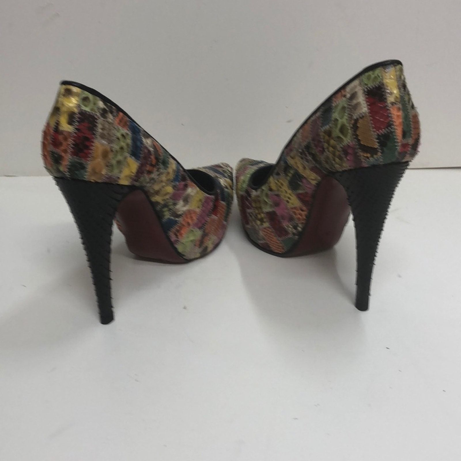 & Other Stories Francesco Sacco Made in Italy Patchwork Python Size US 7 / IT 37 - 3 Thumbnail